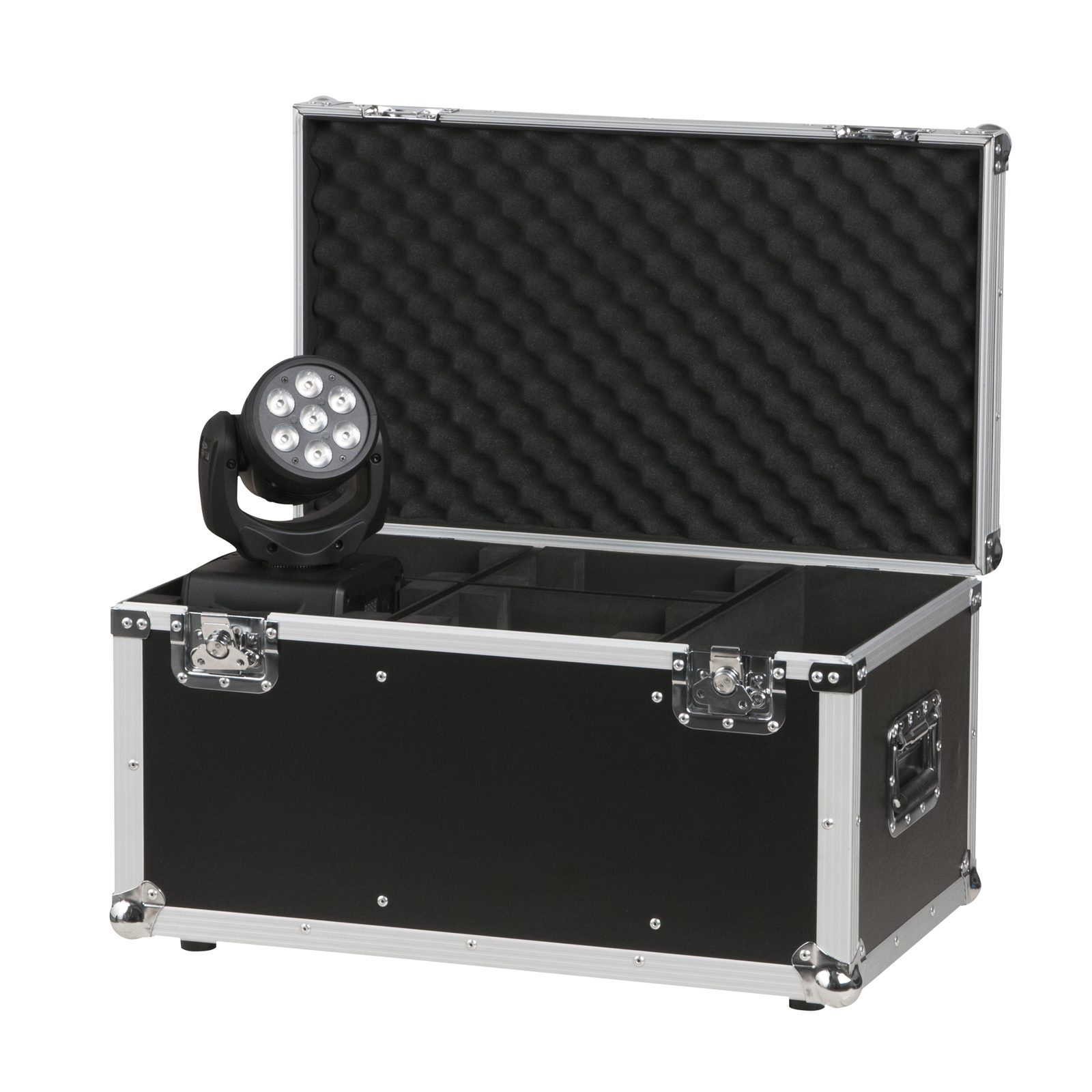 Case per 4x Kanjo 10/60 con vano accessori - Showtec D7034