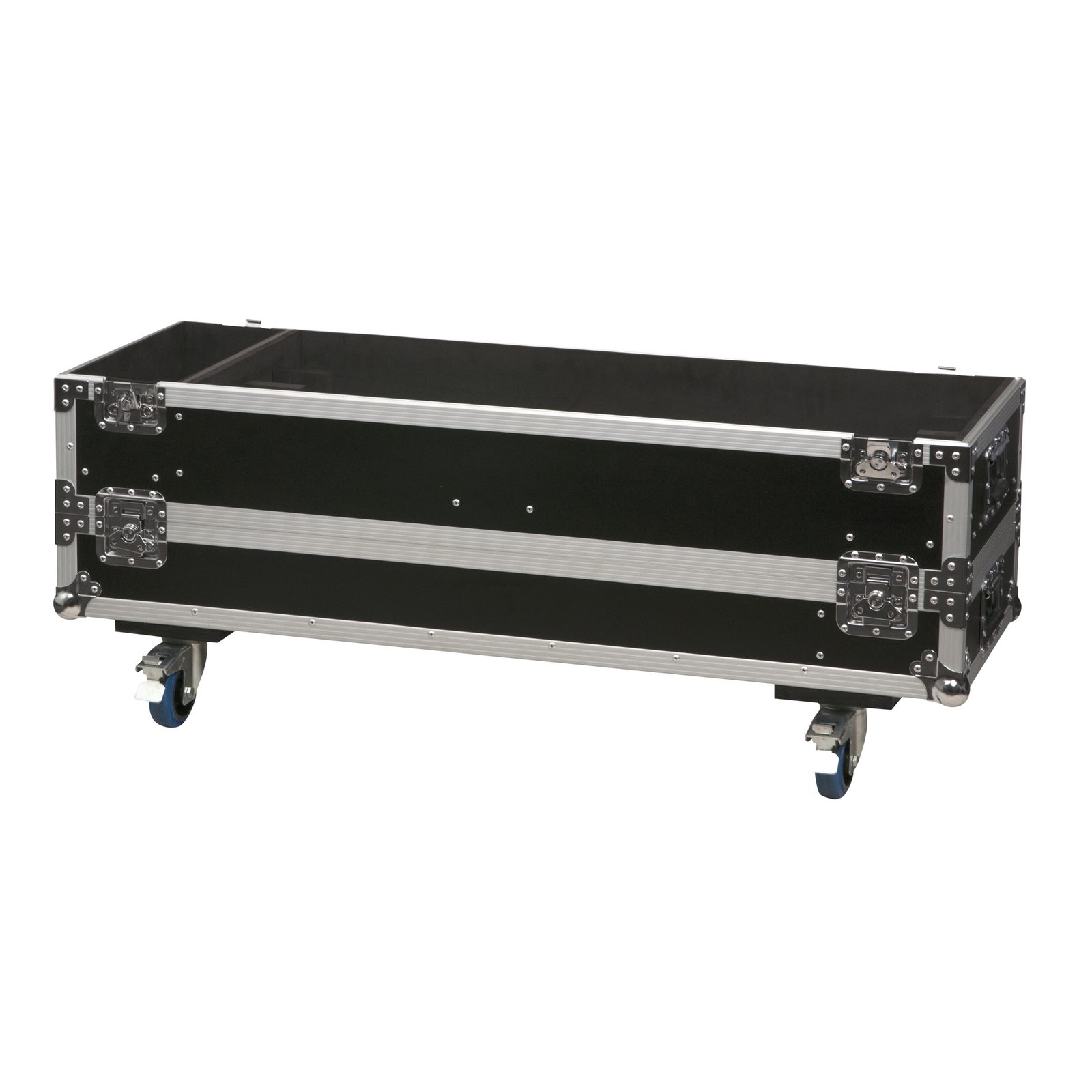 Case per 12x Sunstrip Active 3 sezioni impilabili con vano accessori - Showtec D7039