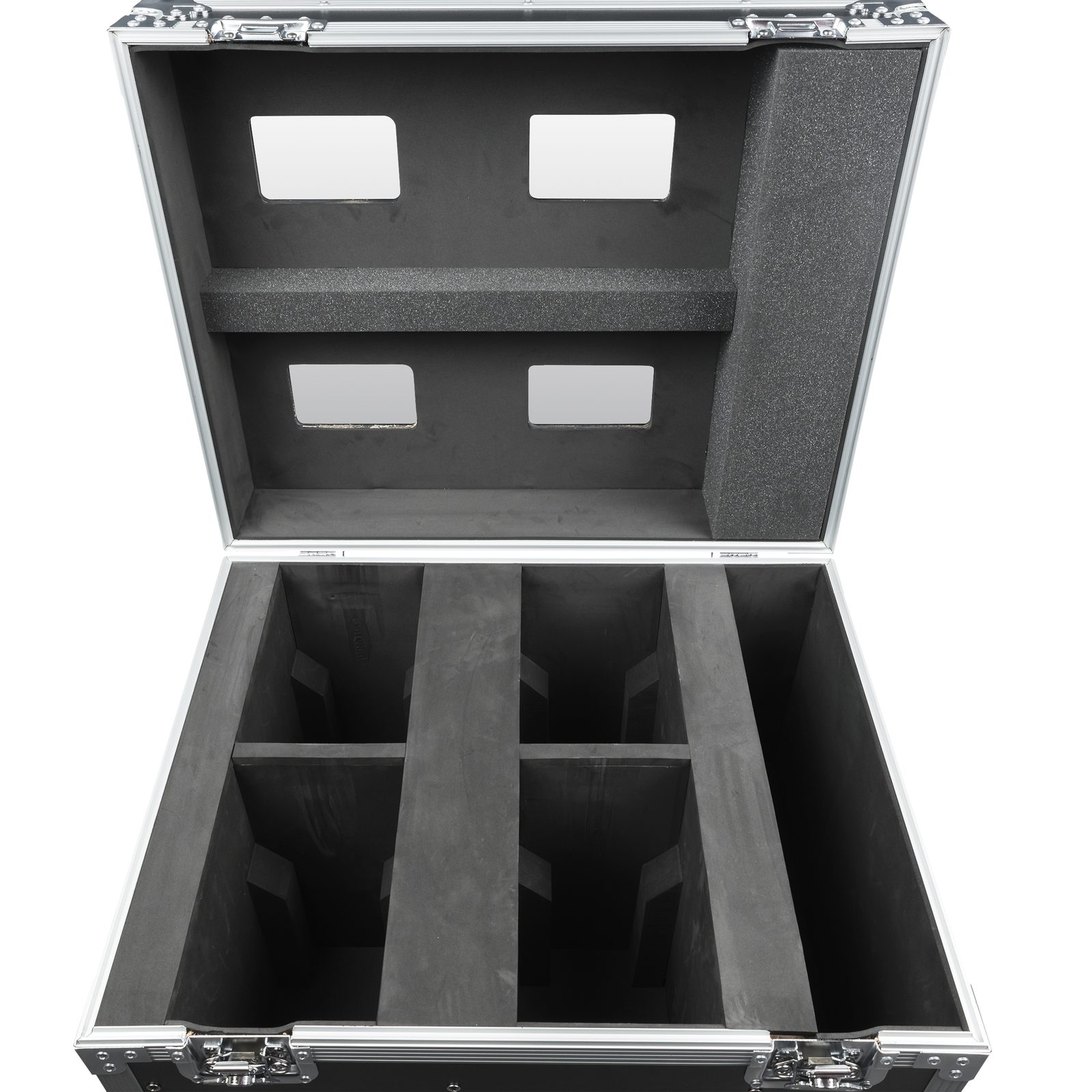 Flightcase per 4x Phantom 65 con vano accessori - SHOWTEC D7051