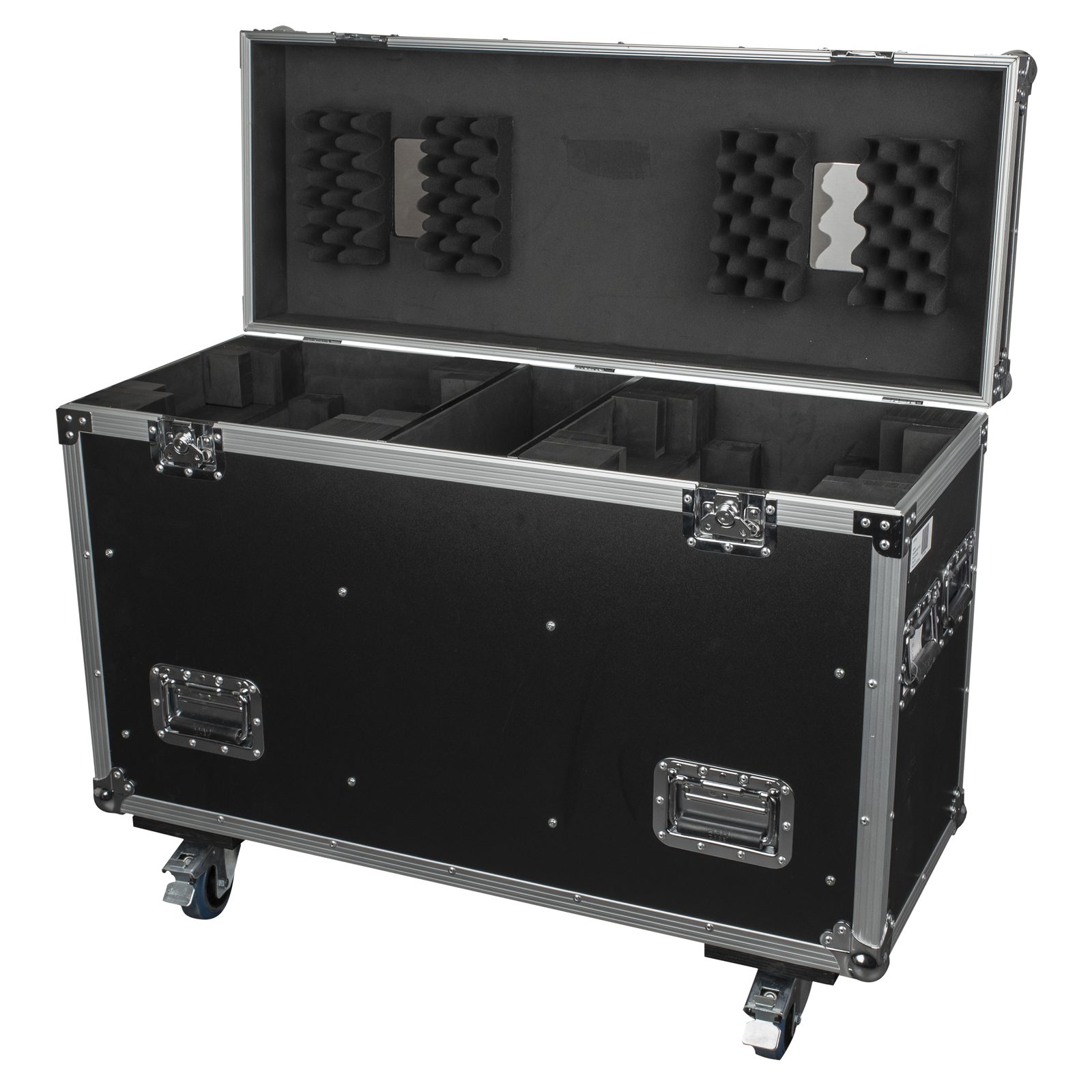 Flightcase per 2x Phantom 250 Spot con vano accessori - Showtec D7064