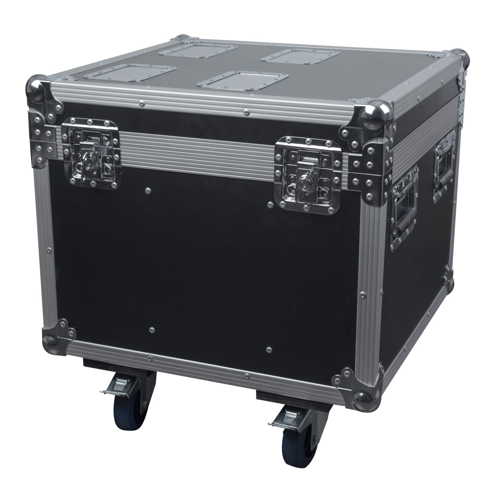 Flightcase per 4x Shark Wash Zoom Two/Spot Two/Beam con vano accessori - Showtec D7065