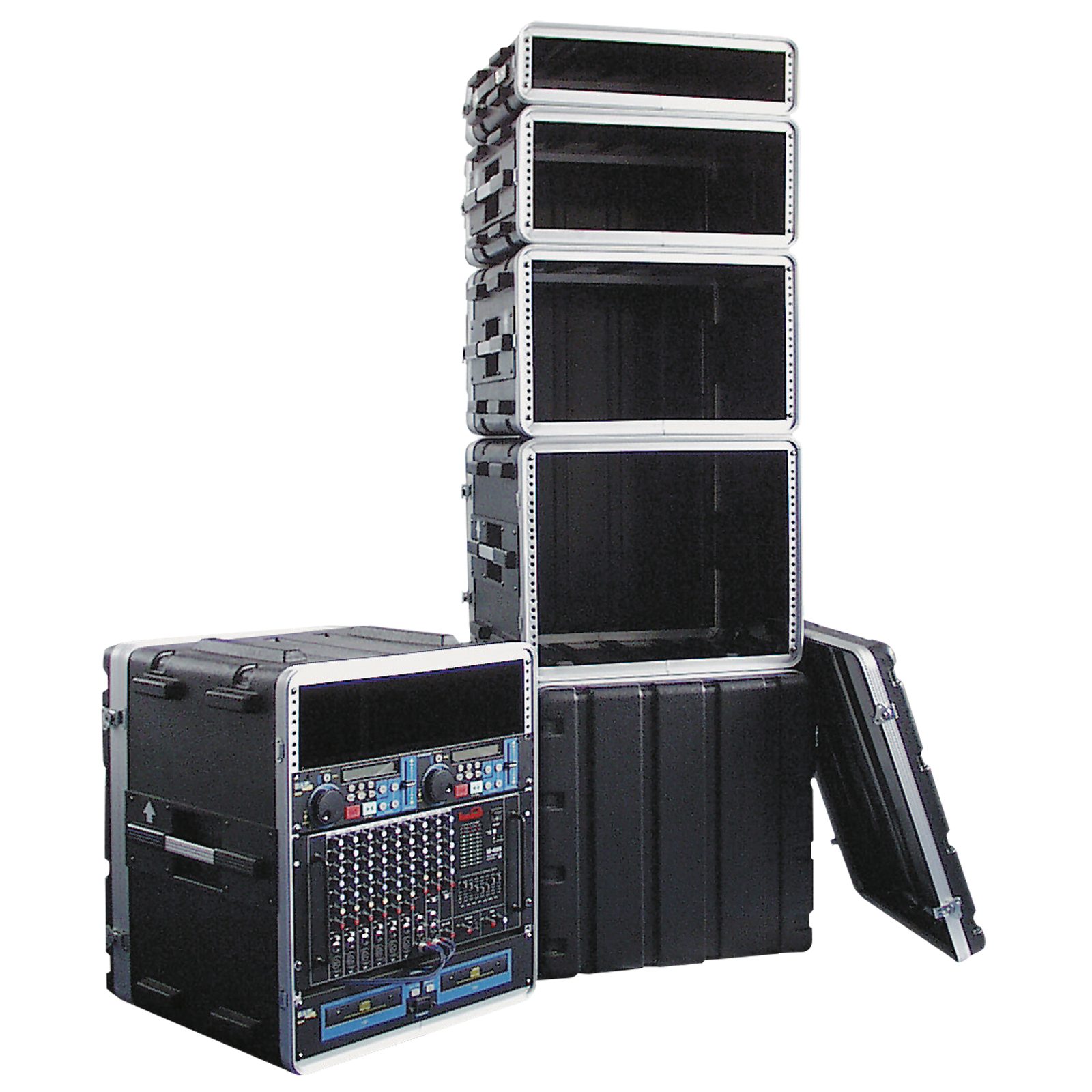 Rack Case 8U 19" doppia porta in ABS - Showgear D7104