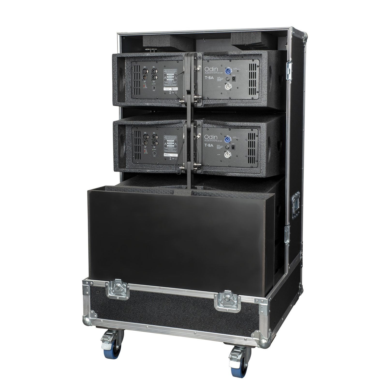Flight case premium per 4 satelliti Odin T-8(A) - DAP D7224