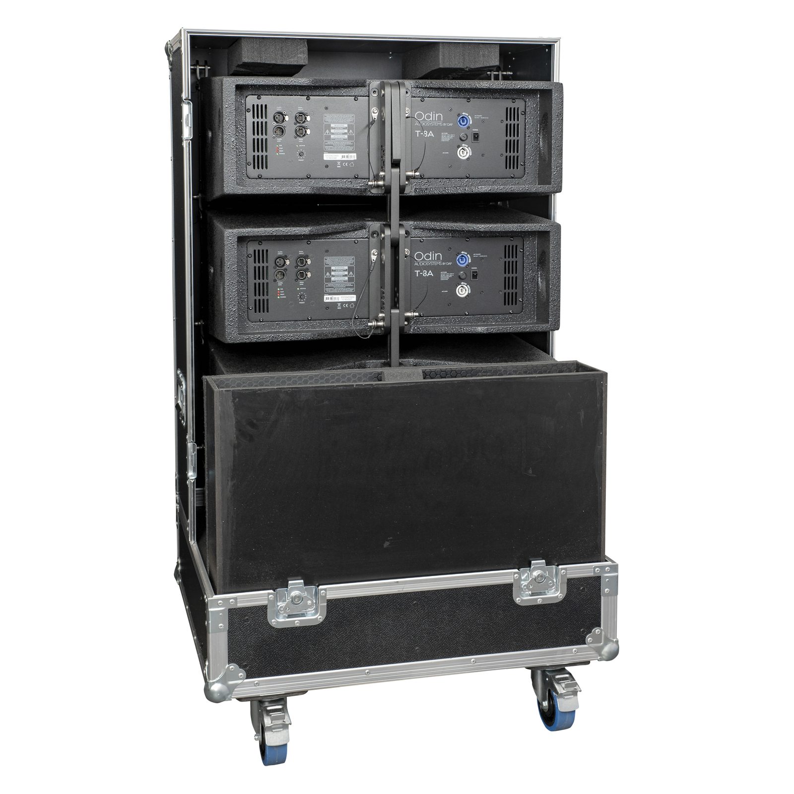 Flight case premium per 4 satelliti Odin T-8(A) - DAP D7224