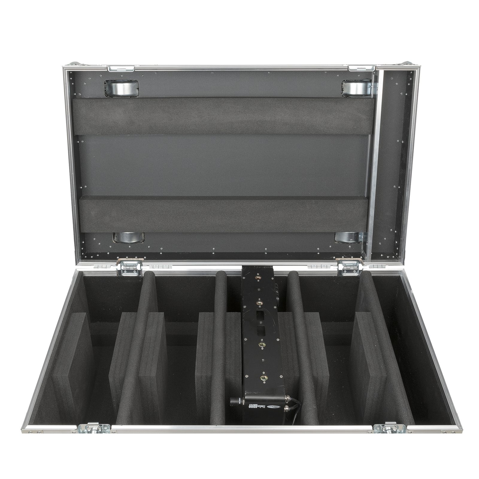 Case per 4x Helix S5000 Premium Line con vano accessori - Showtec D7249