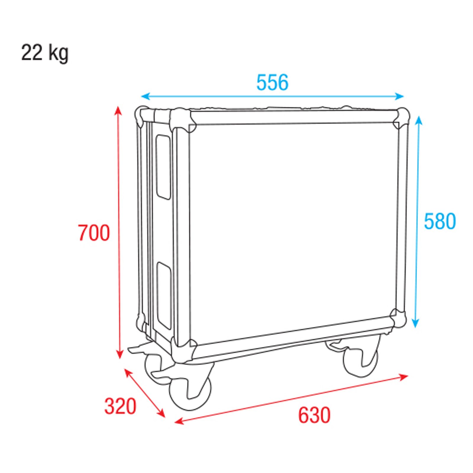 Valigia per Chimp 100 + Touchscreen - Infinity D7264