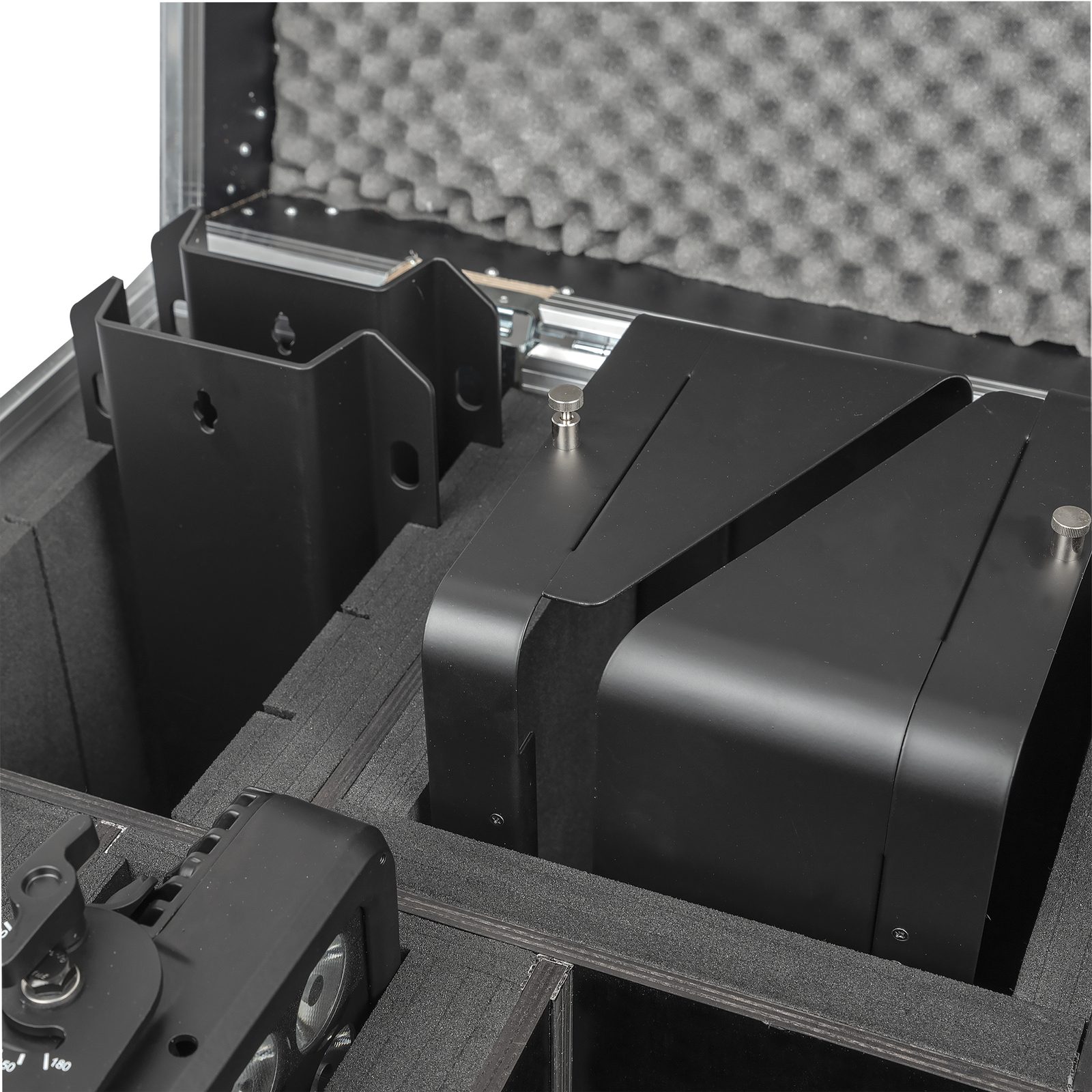 Case per 4x Helix S5000 e accessori Premium Line con vano accessori - Showtec D7269