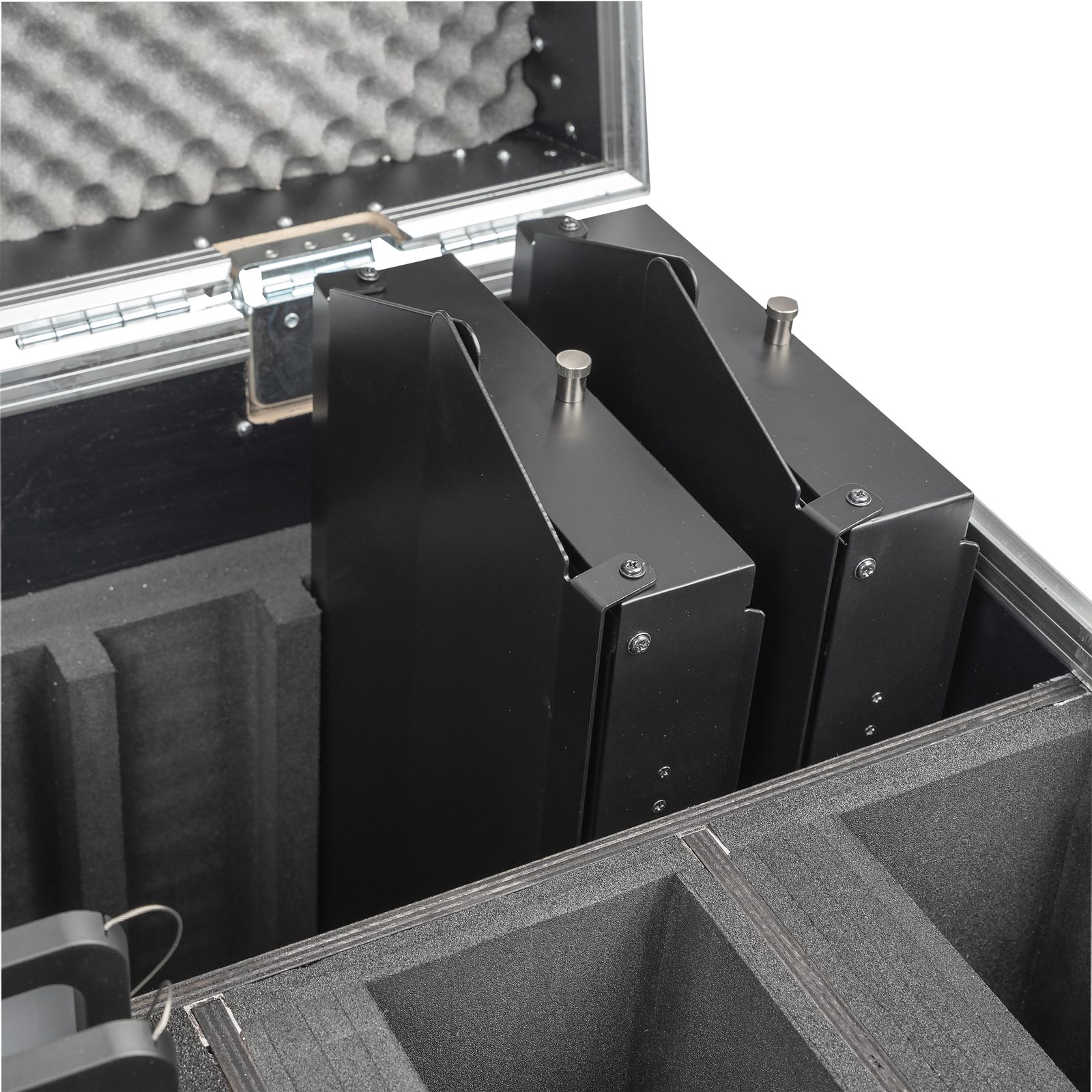 Case per 4x Helix S5000 e accessori Premium Line con vano accessori - Showtec D7269