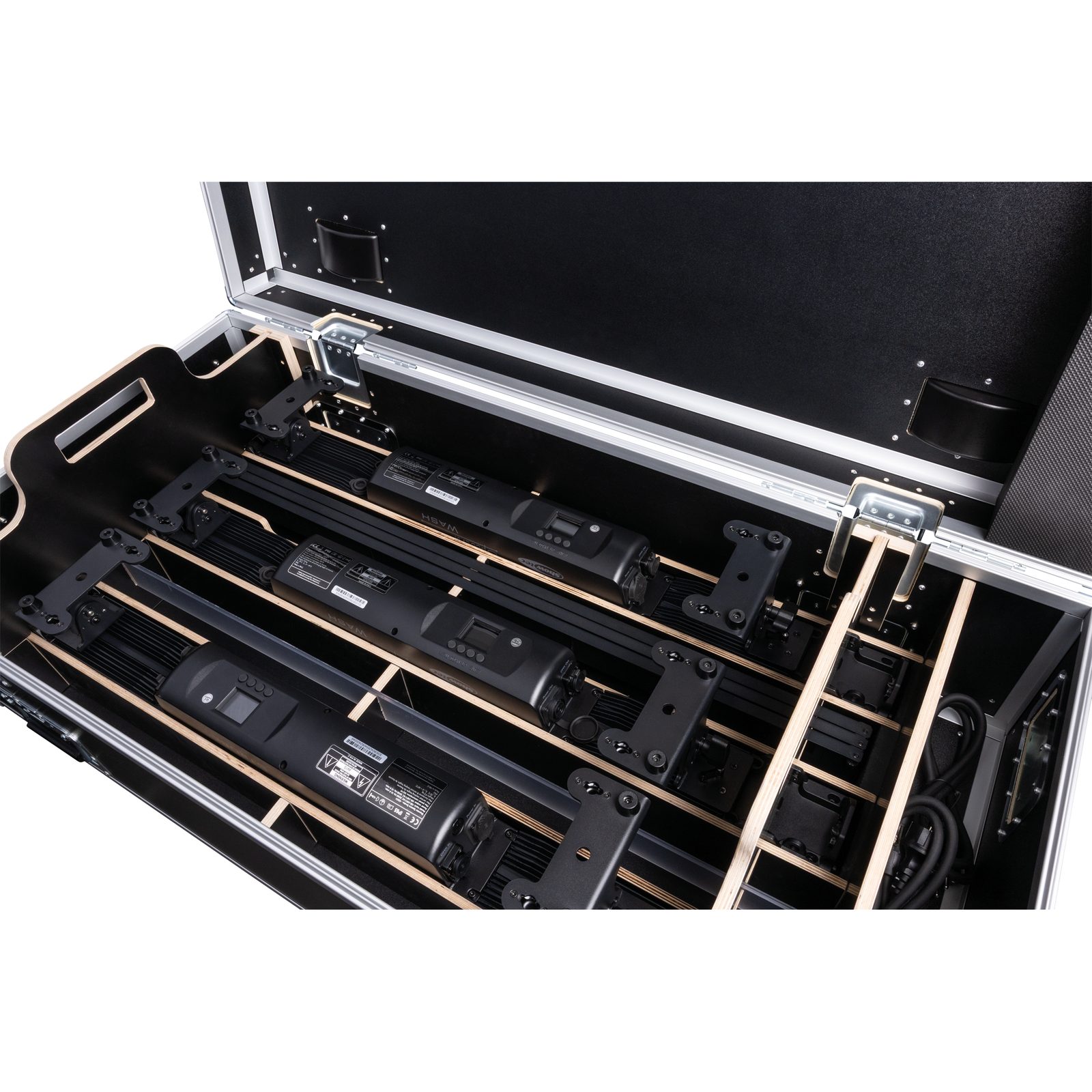 Case for 3x Spectra Series - Showtec D7283