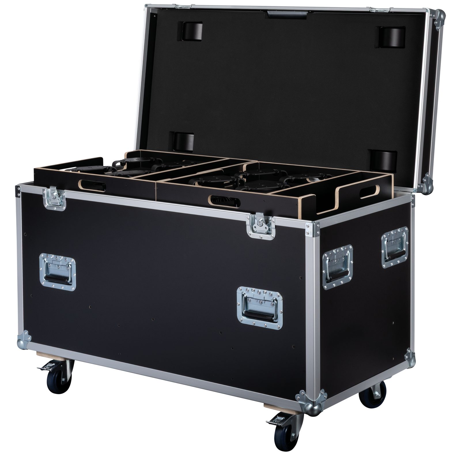 Case for 2x Stage Blinder FLEX Blaze / Titan Strobe FLEX FX - Showtec D7284