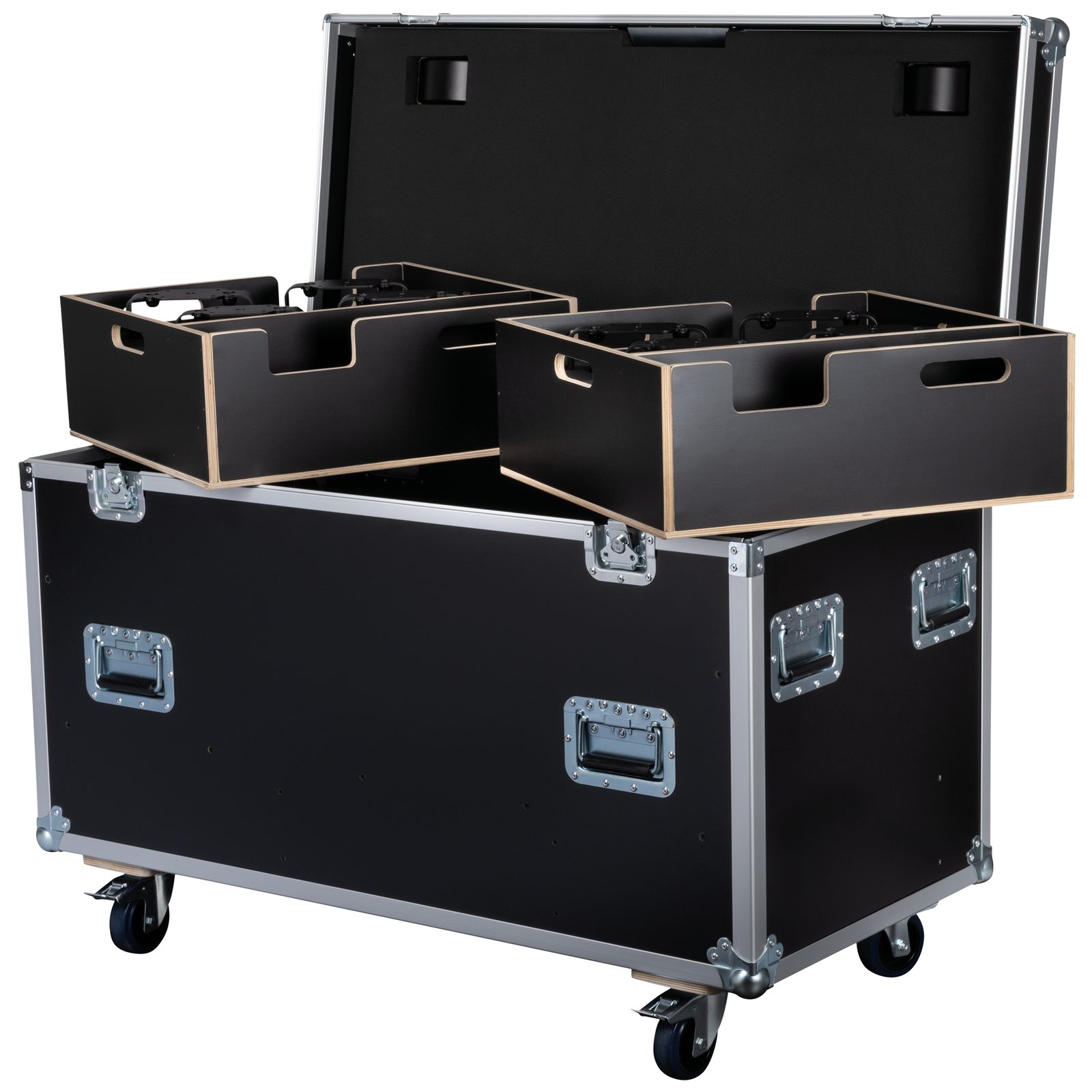 Case for 2x Stage Blinder FLEX Blaze / Titan Strobe FLEX FX - Showtec D7284