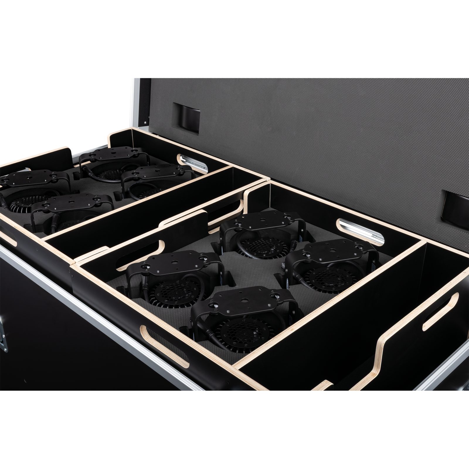 Case for 2x Stage Blinder FLEX Blaze / Titan Strobe FLEX FX - Showtec D7284