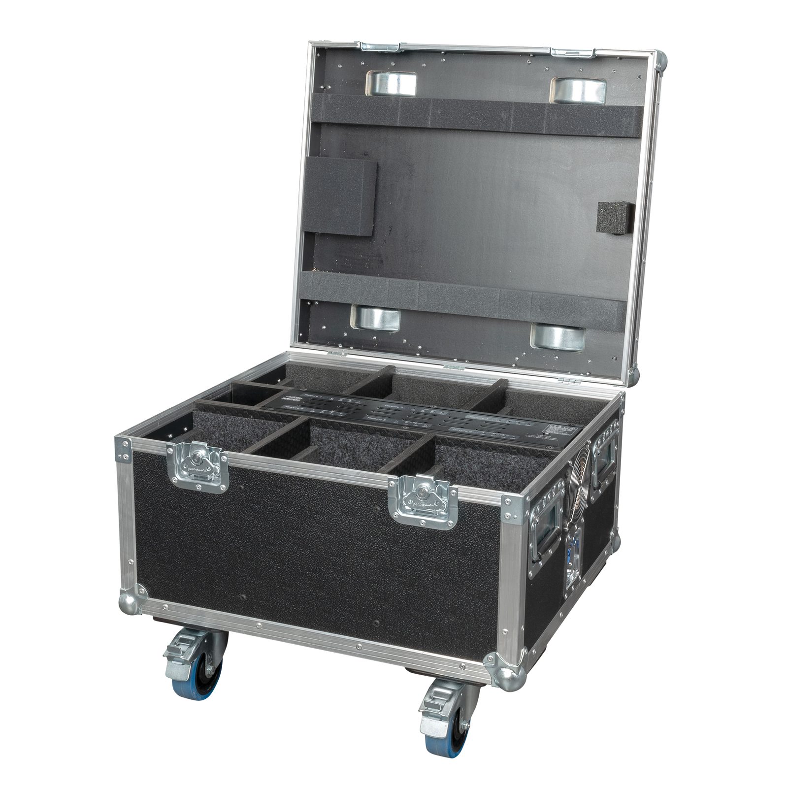 Charger case per 6x EventSpot 1600 Q4 con caricatore integrato - Showtec D7300