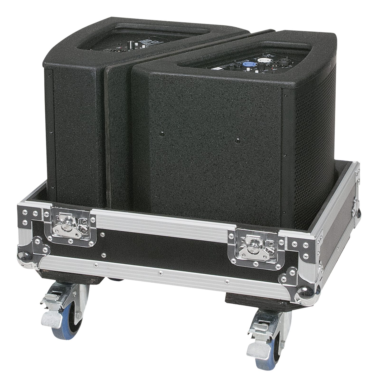 Case per 2 monitor M10 con divisorio e maniglia - DAP D7318