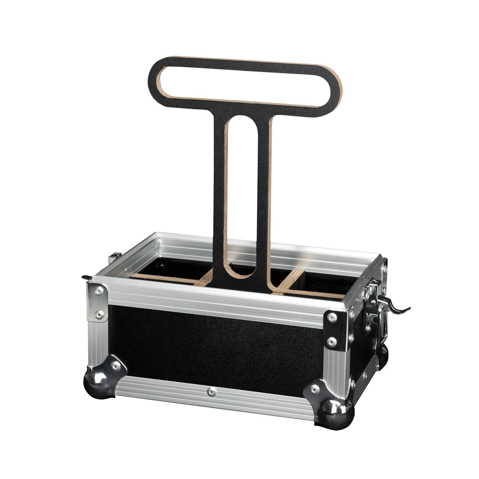 Case per 6 bottiglie in alluminio/compensato 363x193x280 mm - Showgear D7350
