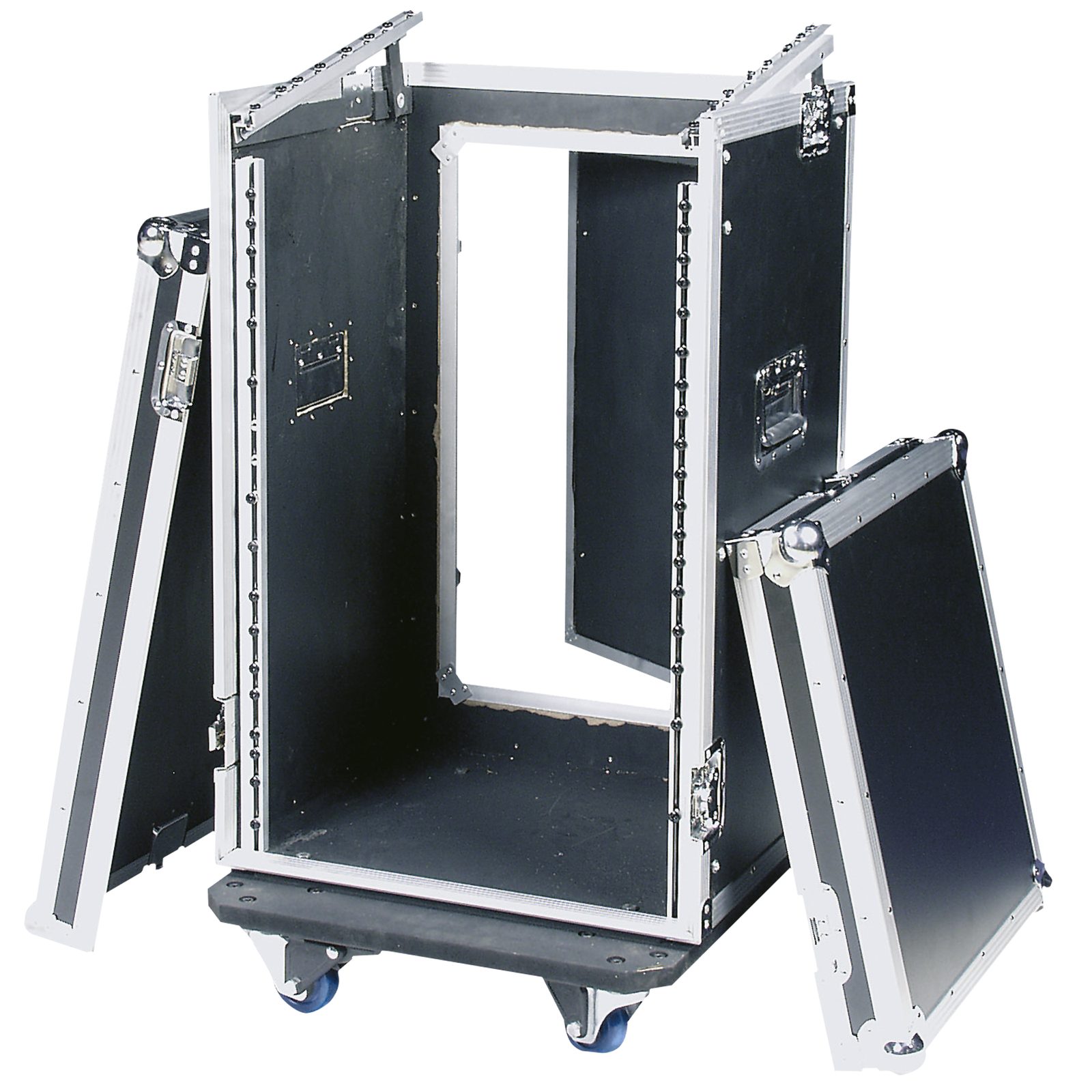 Combi Case 16U + 10U top 19" con ruote 100mm - Showgear D7365B
