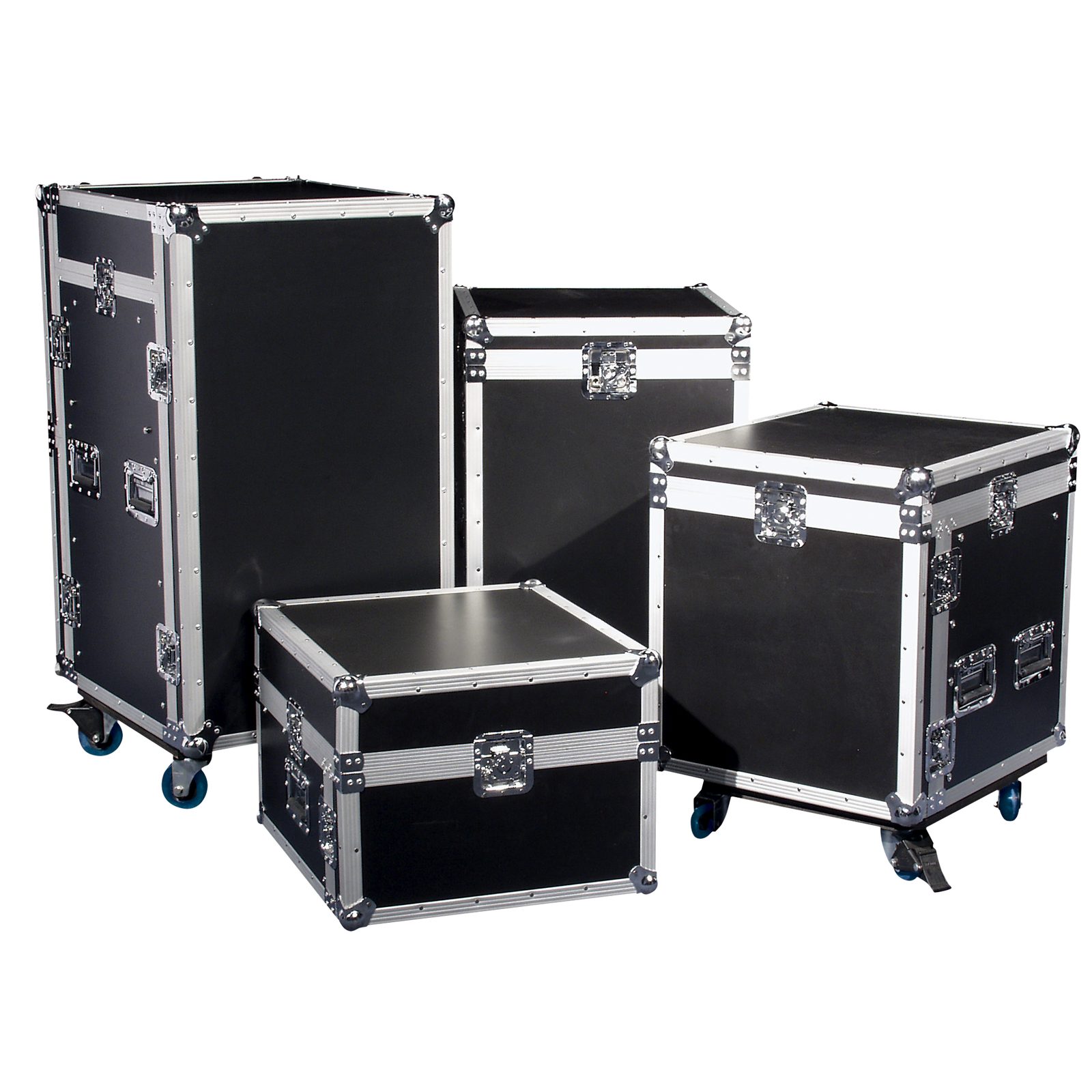 Combi Case 16U + 10U top 19" con ruote 100mm - Showgear D7365B