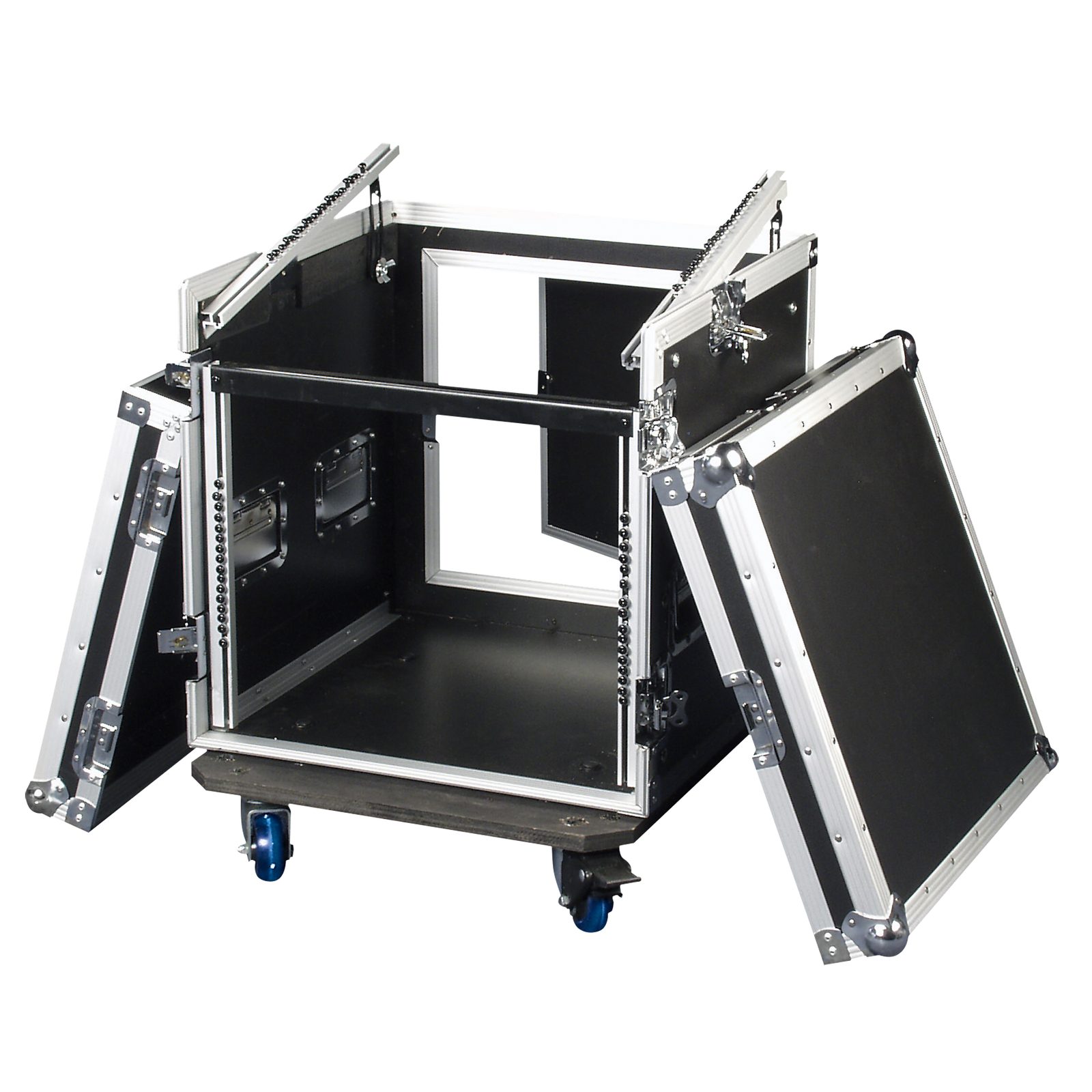 Combi Case 8U + 10U top 19" - Showgear D7368B