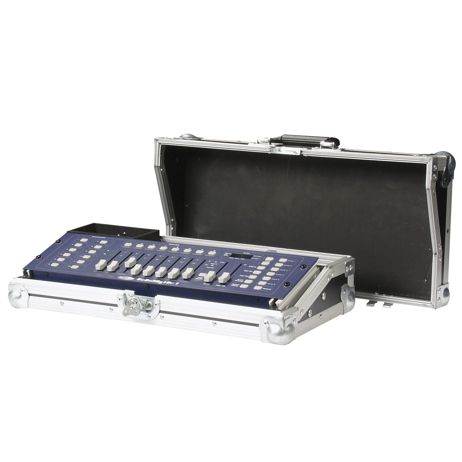 Case for Light Controller 3U with accessory compartment - Showtec D7403