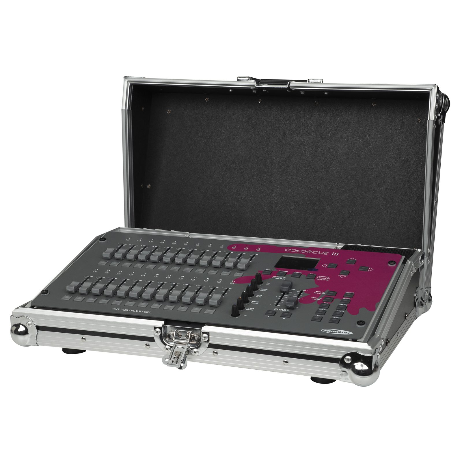 Case for ColorCue 3 con scomparto accessori - Showtec D7407