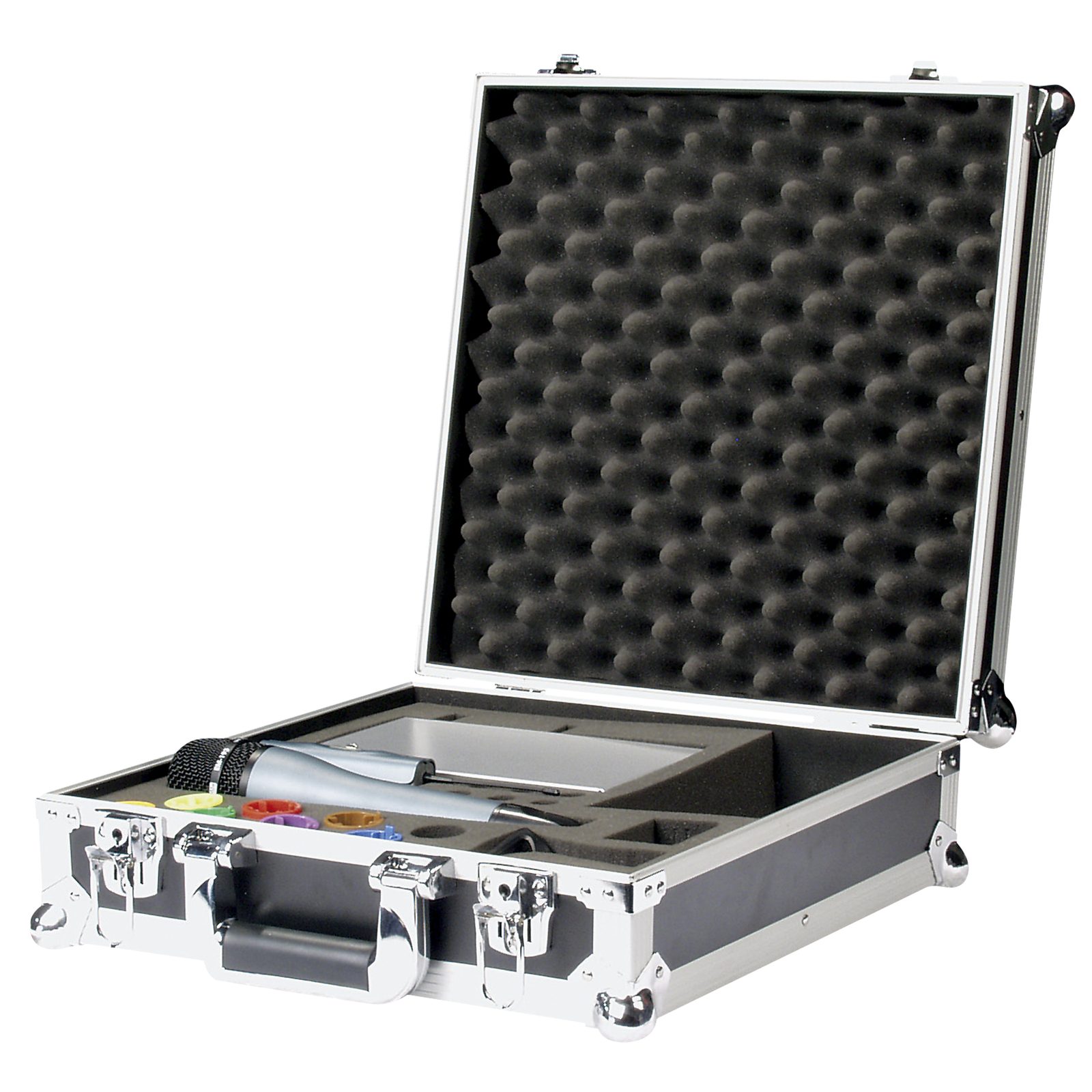 Flight case per microfono wireless ER1193 con vano accessori - DAP D7430B
