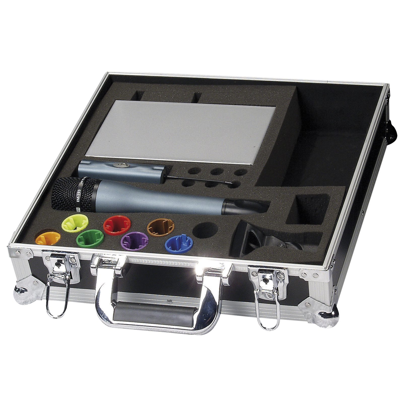 Flight case per microfono wireless ER1193 con vano accessori - DAP D7430B
