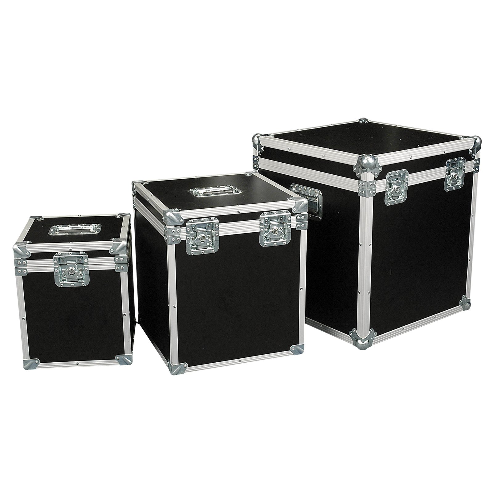 Flight case per palla a specchi 30 cm e Showtec Illumilift RGBW LED Sphere 25 cm - Showgear D7440B