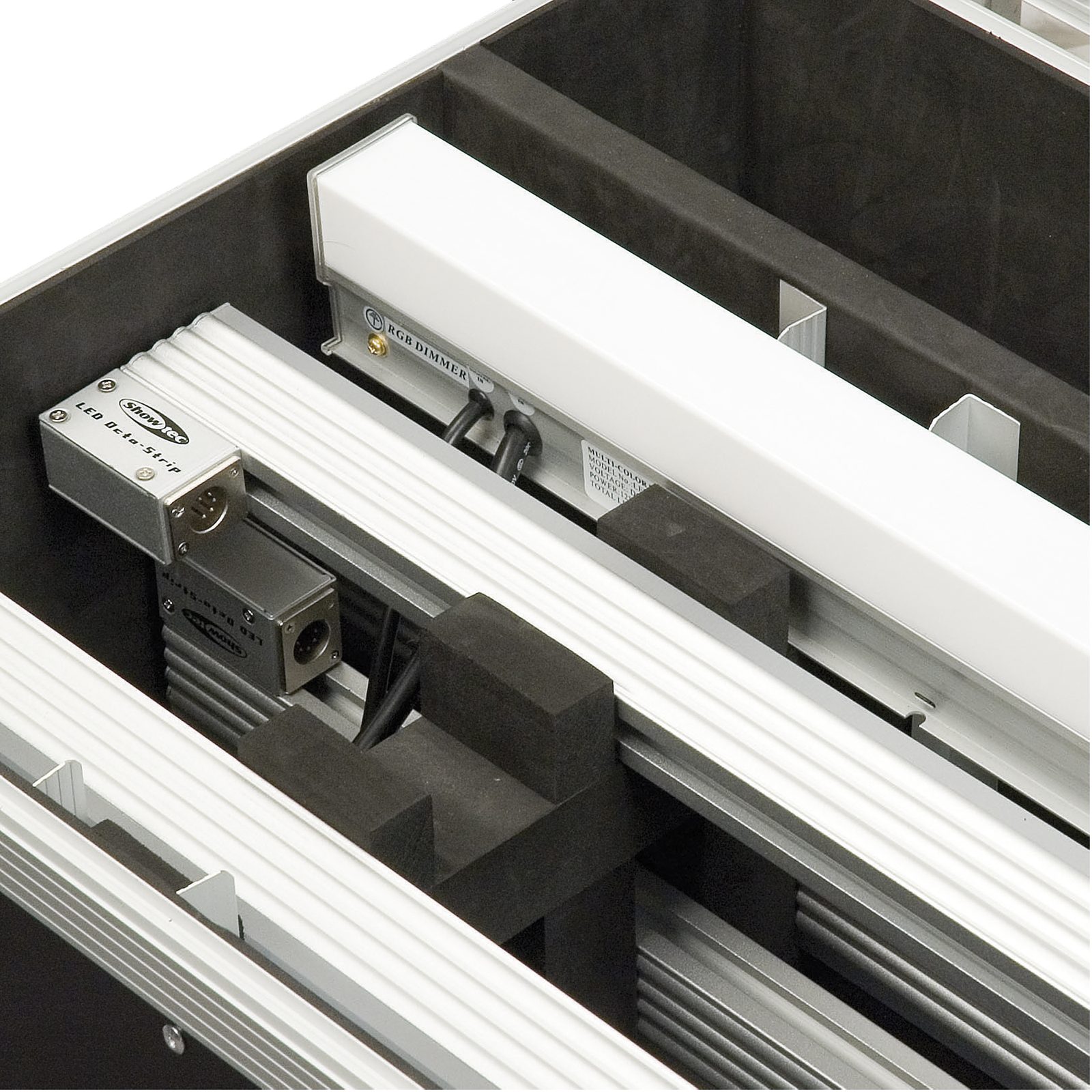 Case per 8x Octostrip con vano accessori - Showtec D7486B