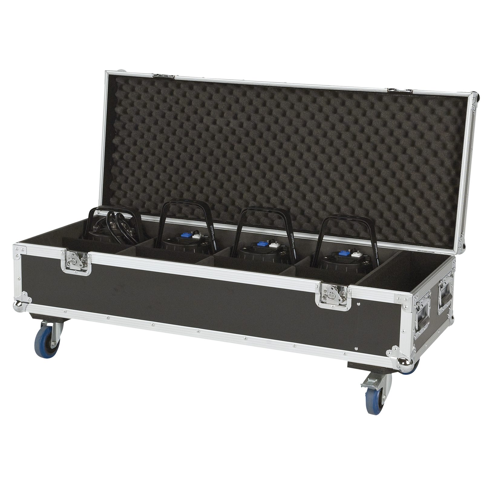 Case per 8x Spectral M800 con vano accessori - Showtec D7498B