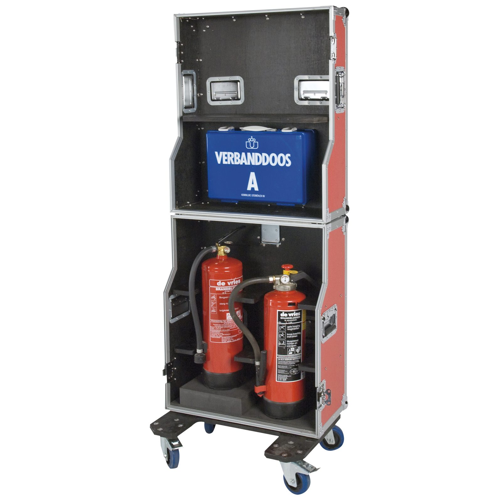 Case di emergenza con tagli per estintori - Showgear D7518