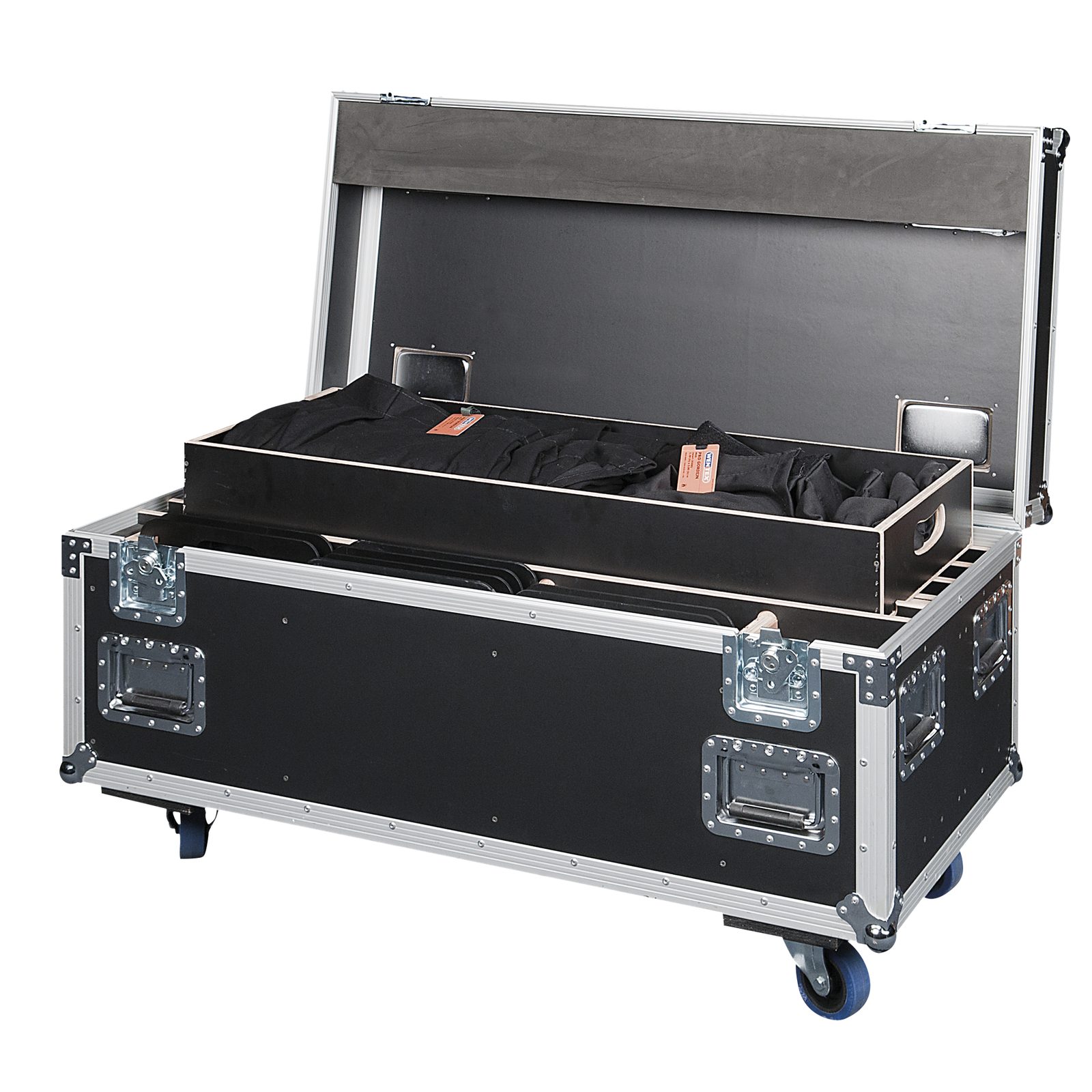Case per pipe & drape FOH kit per fino a 19m - Wentex D7554