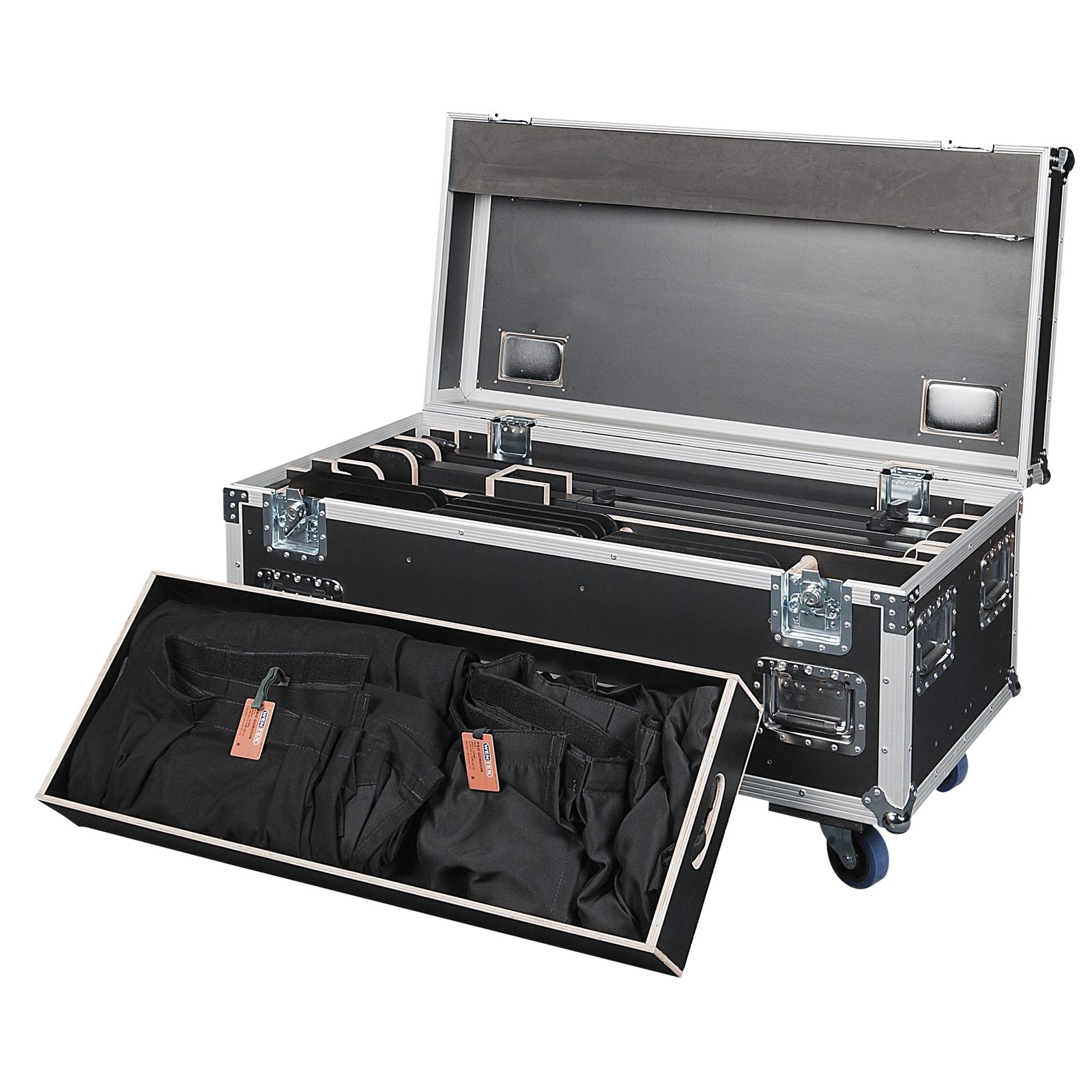 Case per pipe & drape FOH kit per fino a 19m - Wentex D7554