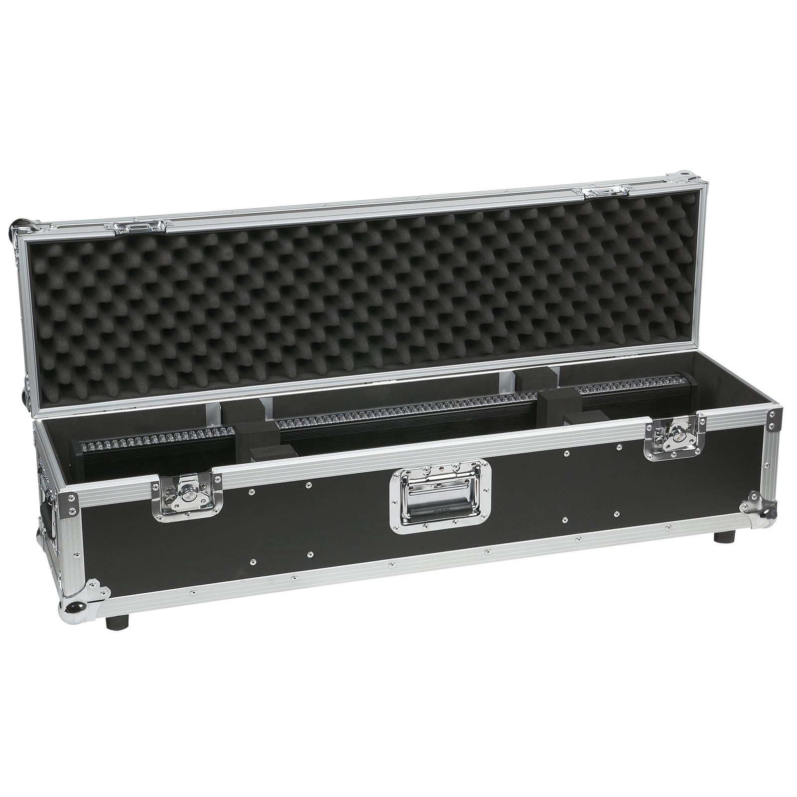 Case per LED Bar 4 pezzi con scomparti separati e schiuma protettiva - Showgear D7595
