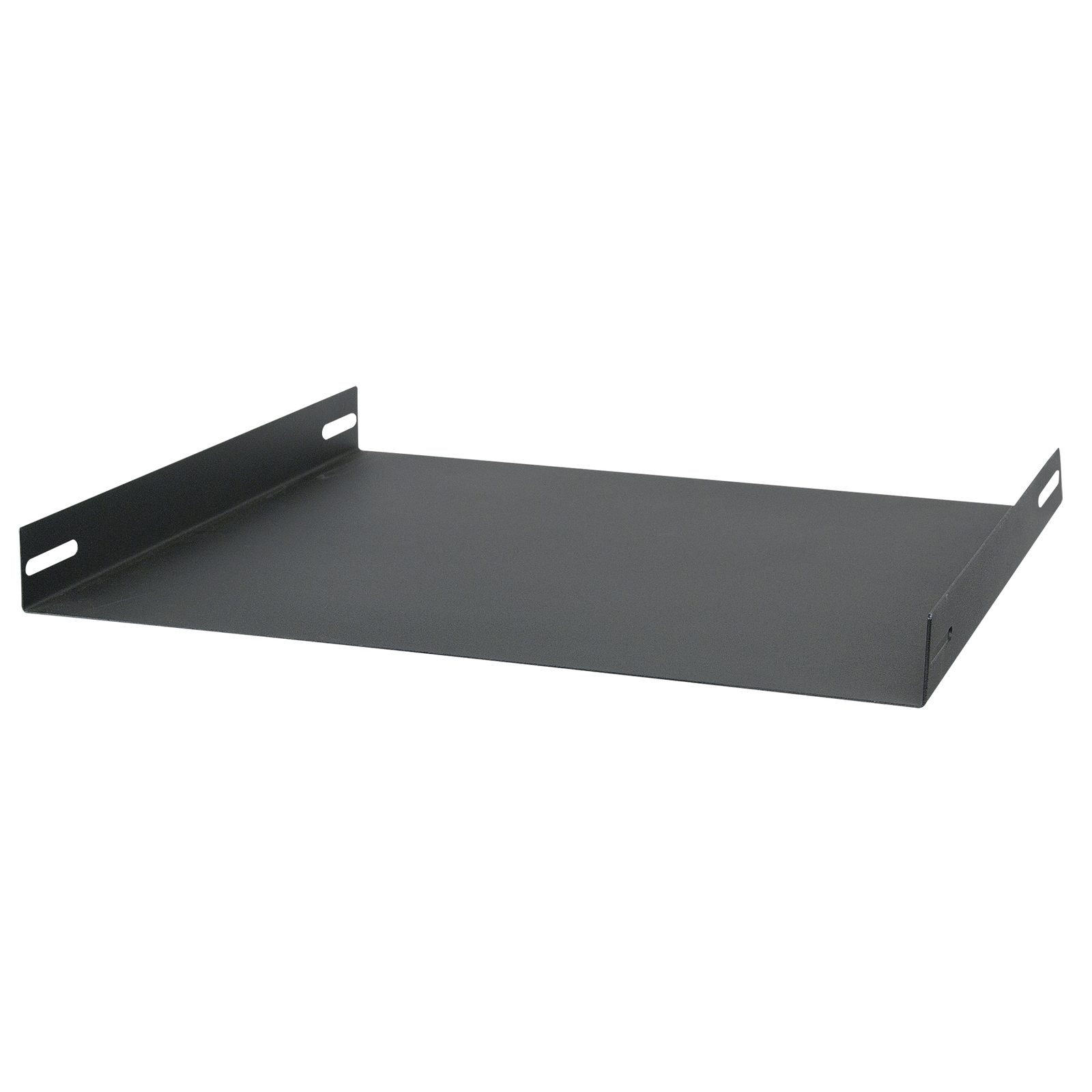Ripiano per rack 19" 1U in acciaio nero - Showgear D7617