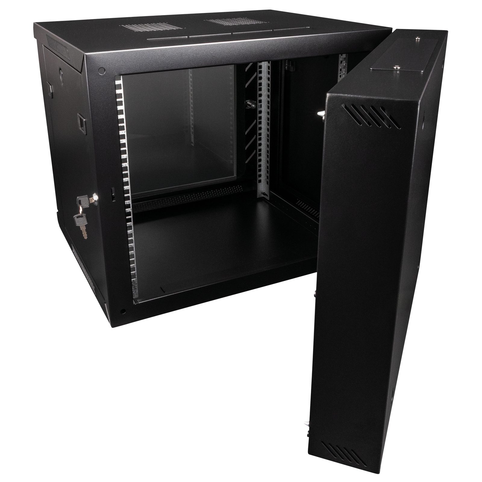 Rack a muro 9U 19" con porta in vetro - Showgear D7656