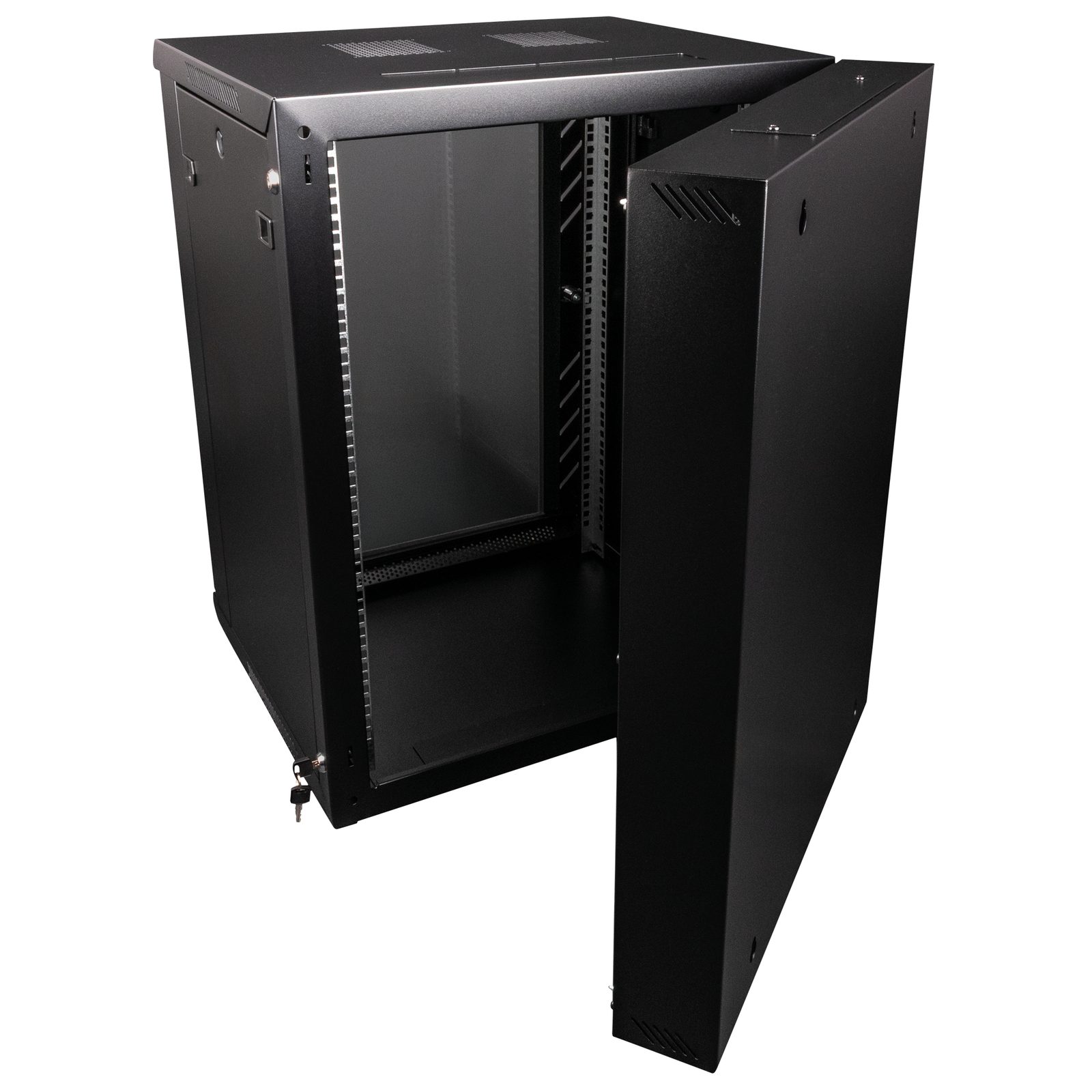 Rack a muro 15U 19" con porta in vetro - Showgear D7657