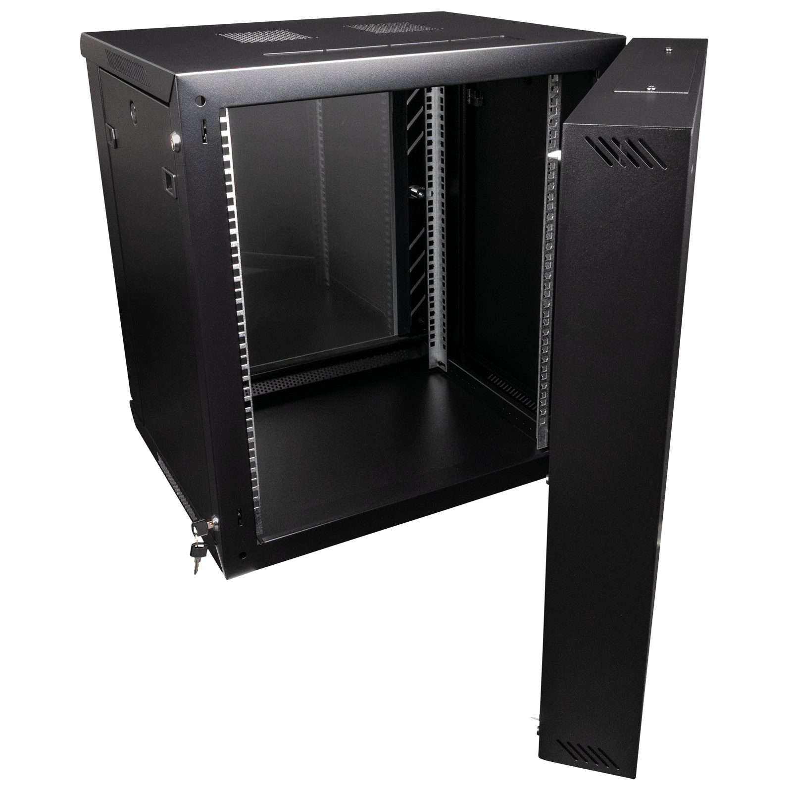 Rack a muro 12U 19" con porta in vetro - Showgear D7659