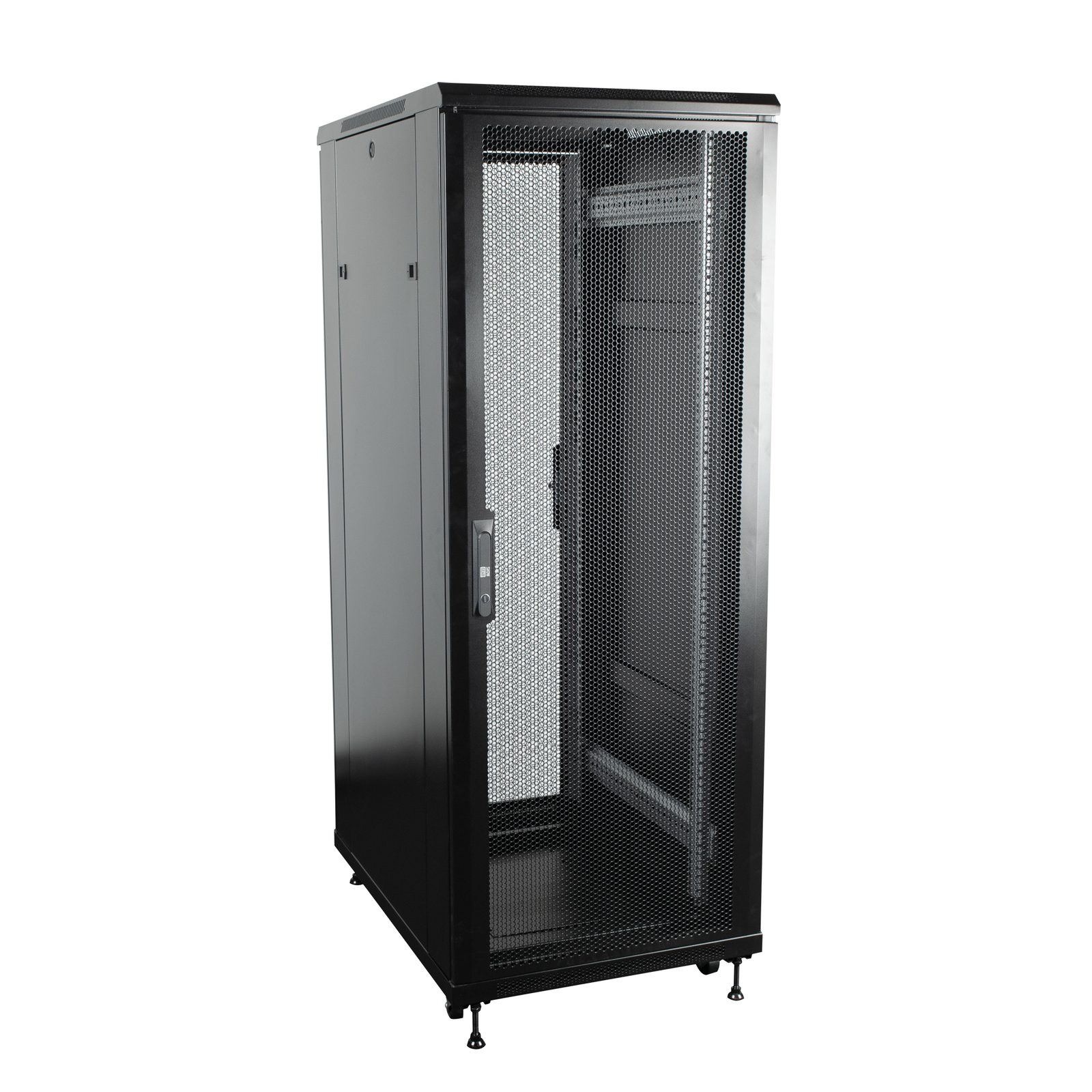 Armadio di rete 32U 19" con porta forata e ruote - Showgear D7672