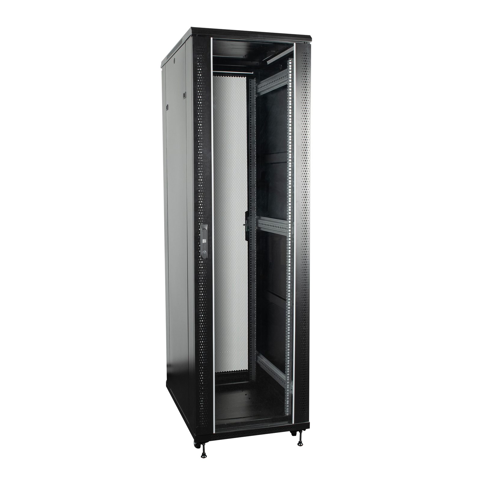 Armadio di rete 19" 42U con porta in vetro - Showgear D7677