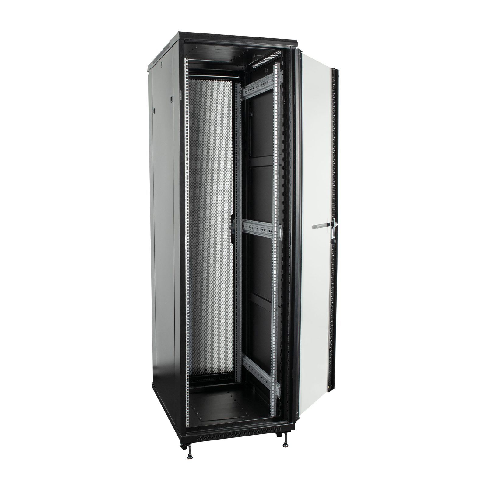 Armadio di rete 19" 42U con porta in vetro - Showgear D7677