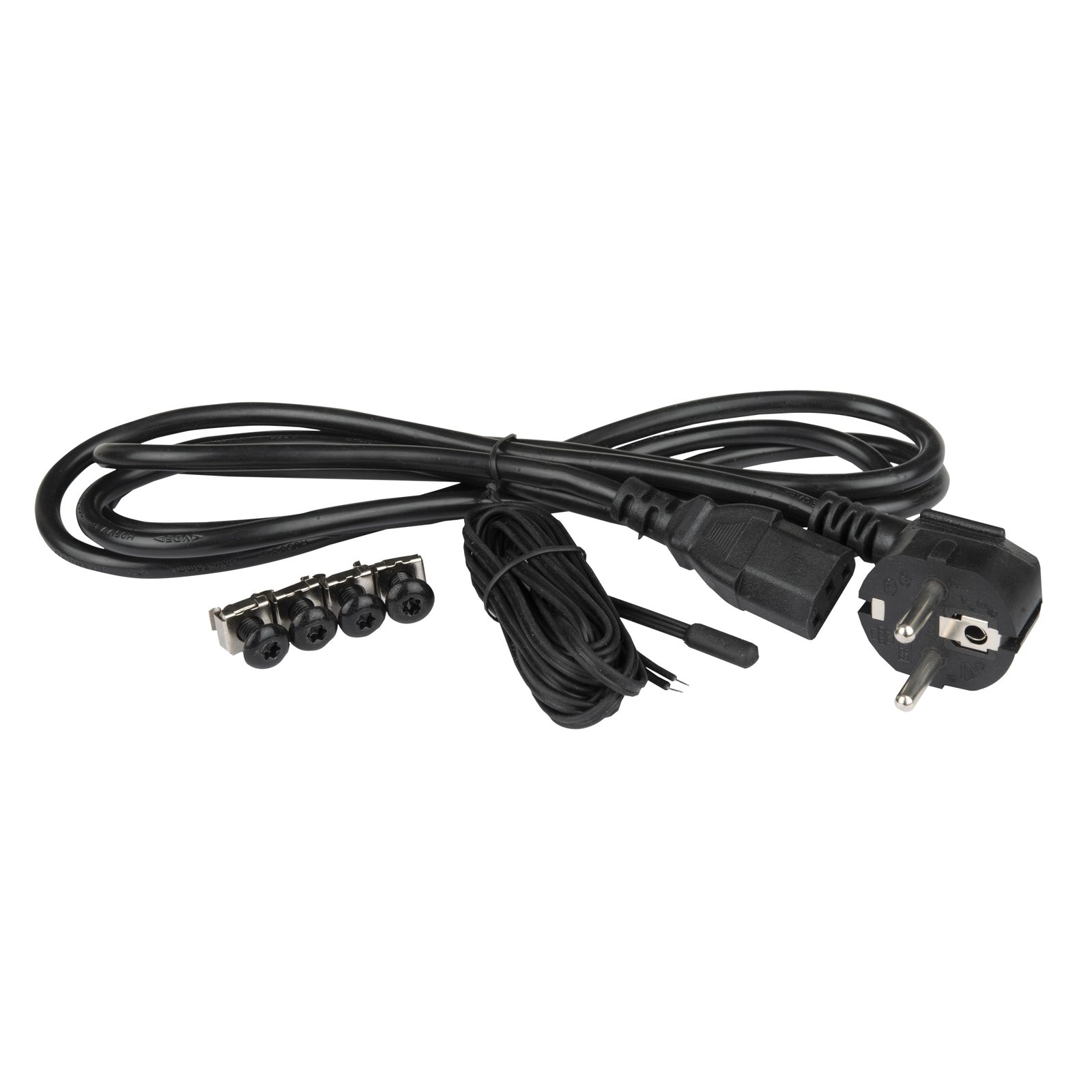 Unità ventilazione 4 vie 1U termostatata per rack 19" - Showgear D7696