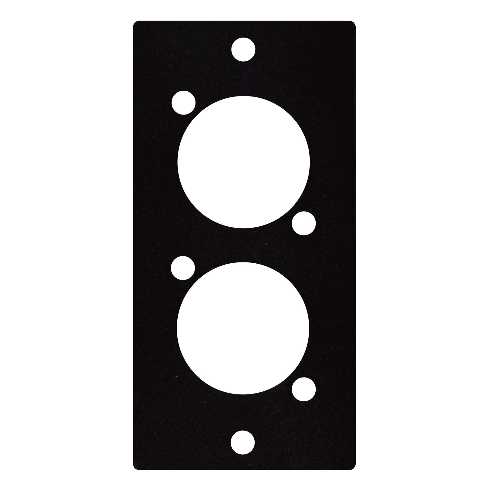 Pannello D-Size 1 segmento 2U - Showgear D7716