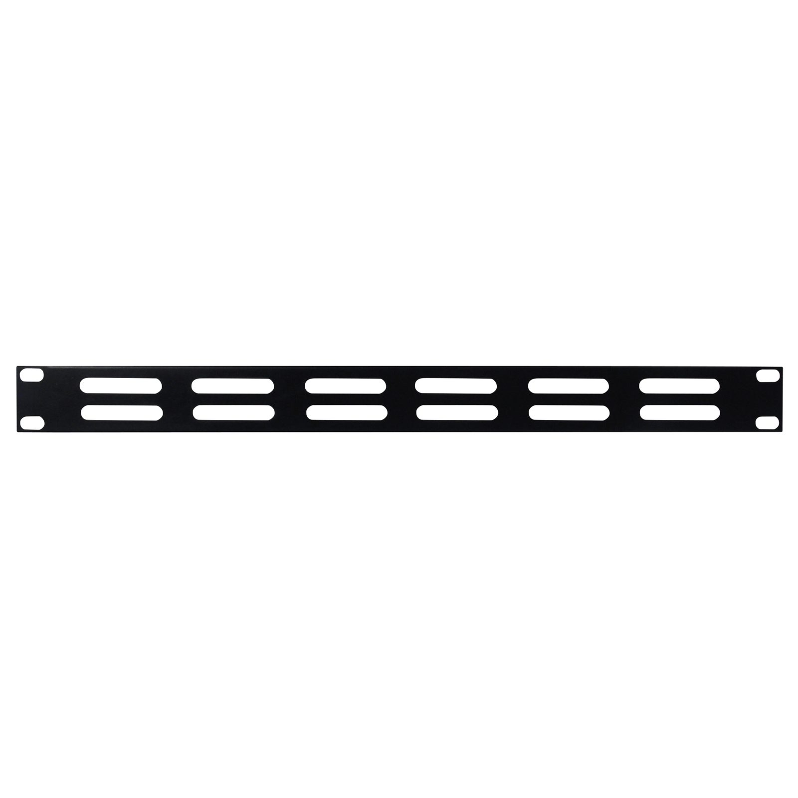 Pannello di ventilazione 19" 1U nero - Showgear D7806