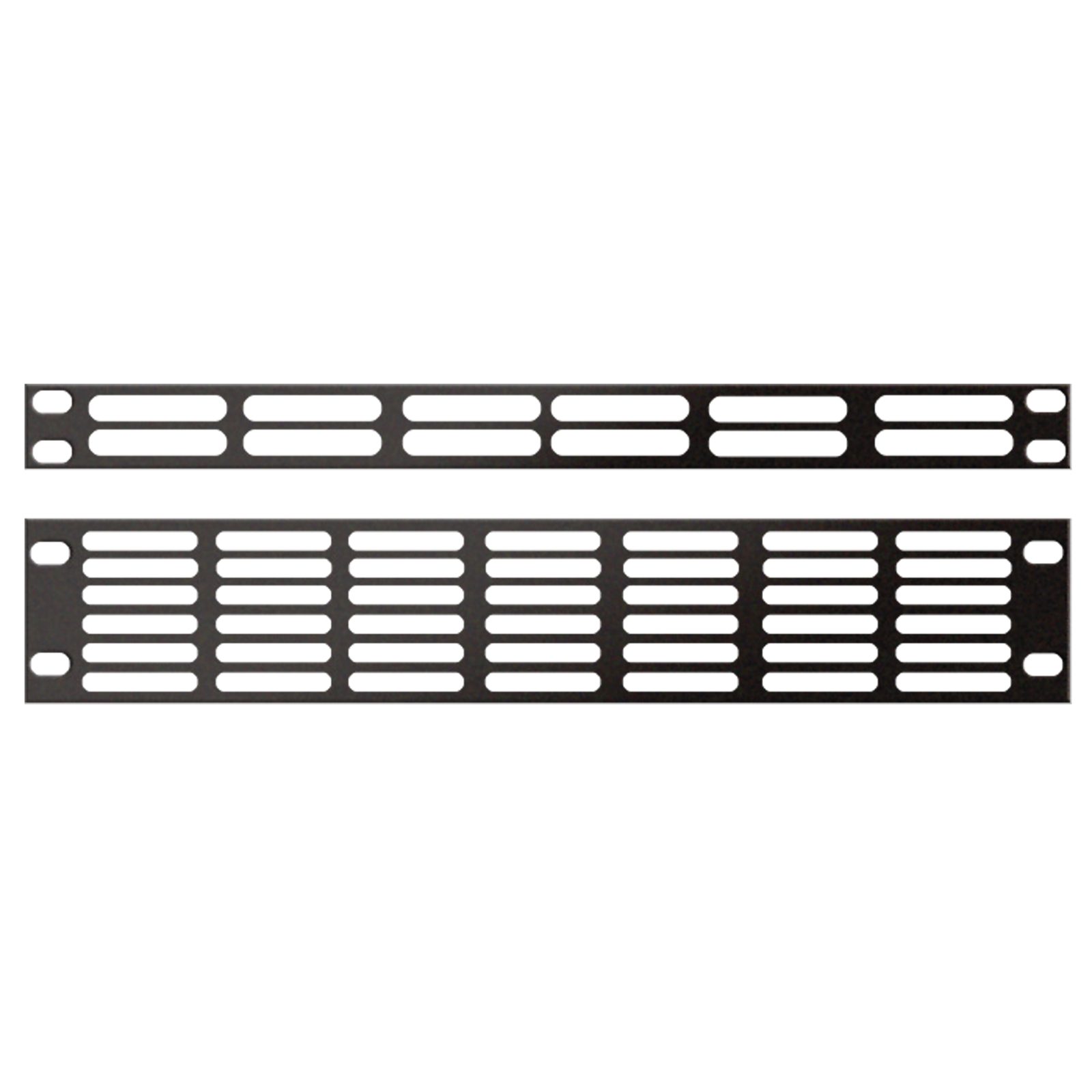 Pannello di ventilazione 19" 1U nero - Showgear D7806