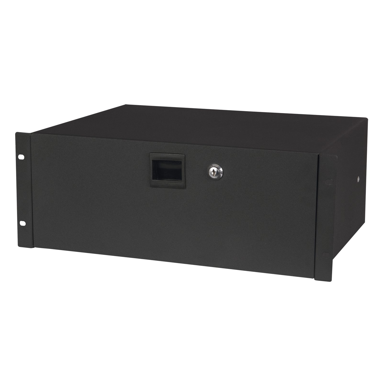 Cassetto 19" con serratura 4U nero - Showgear D7843