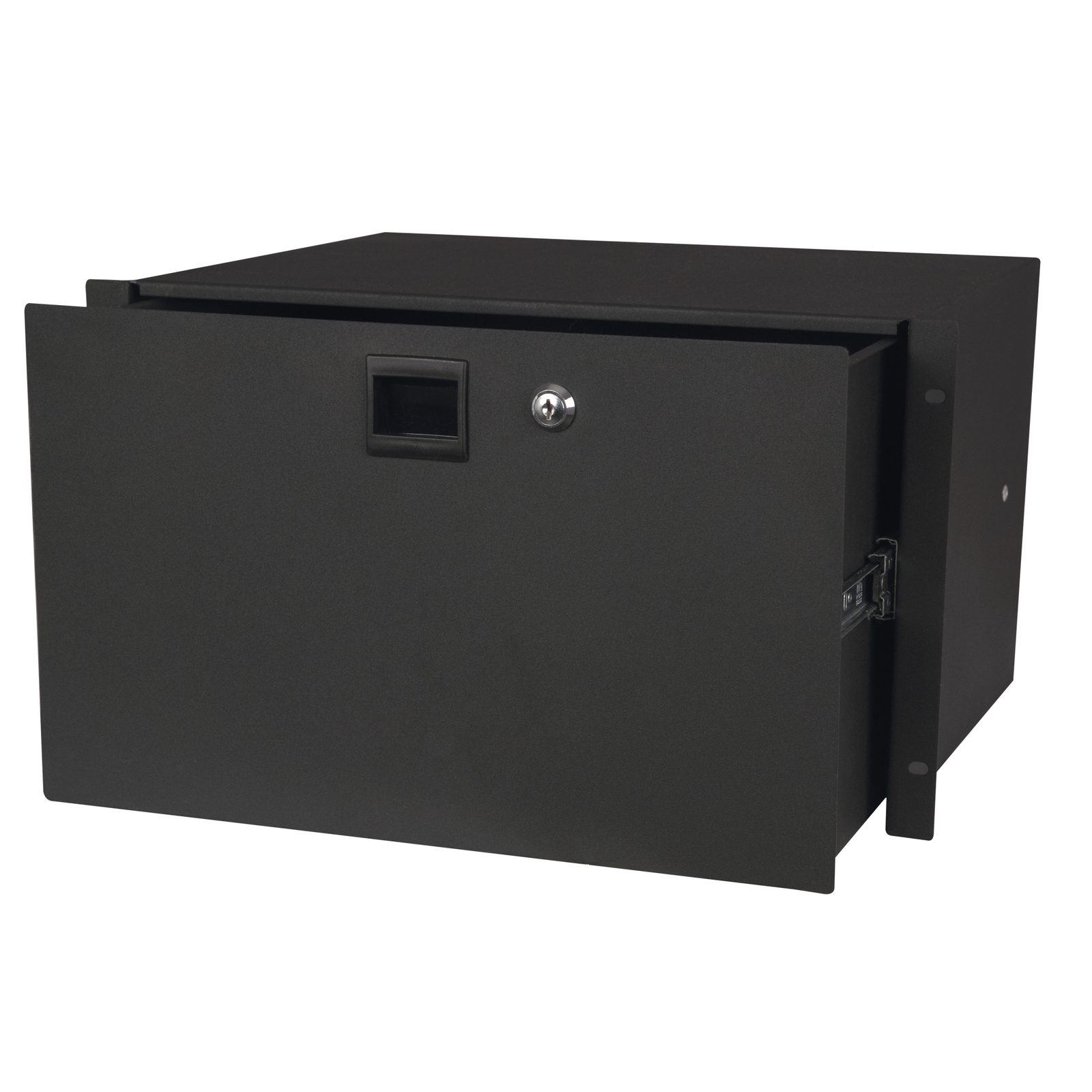 Cassetto 19" con serratura 6U nero - Showgear D7844