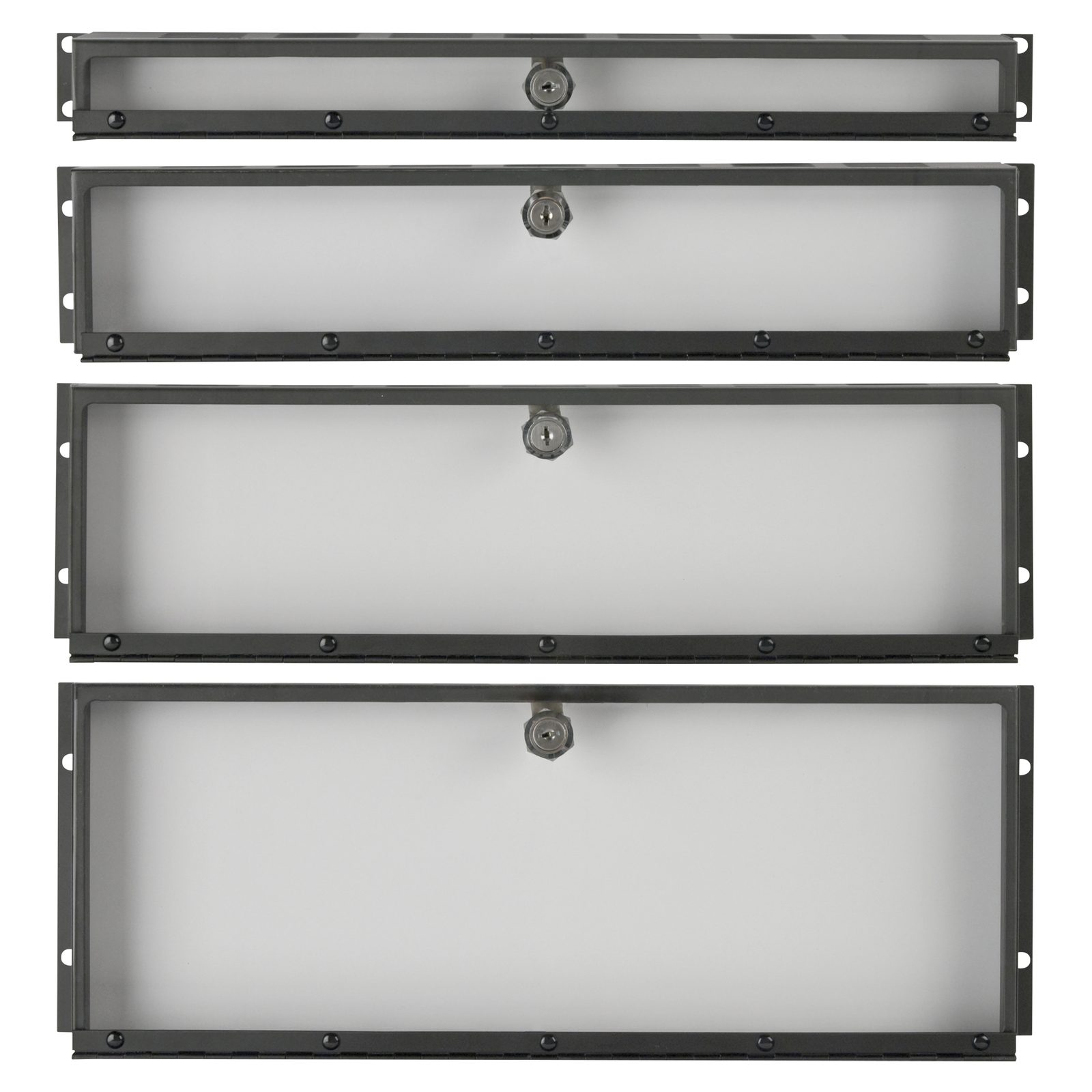 Pannello di protezione 19" 2U con serratura - Showgear D7867