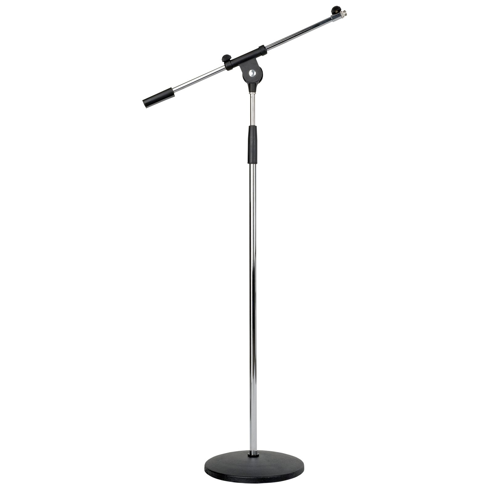Supporto microfono a braccio telescopico argento - Showgear D8105C