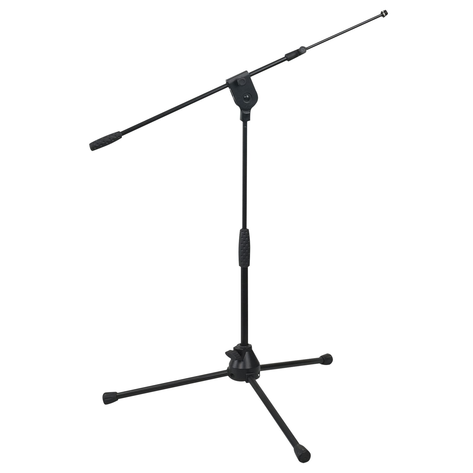 Telescopic Microphone Boom Stand Pro in alluminio - Altezza 43-69 cm, braccio telescopico 58-90 cm - Showgear D8305