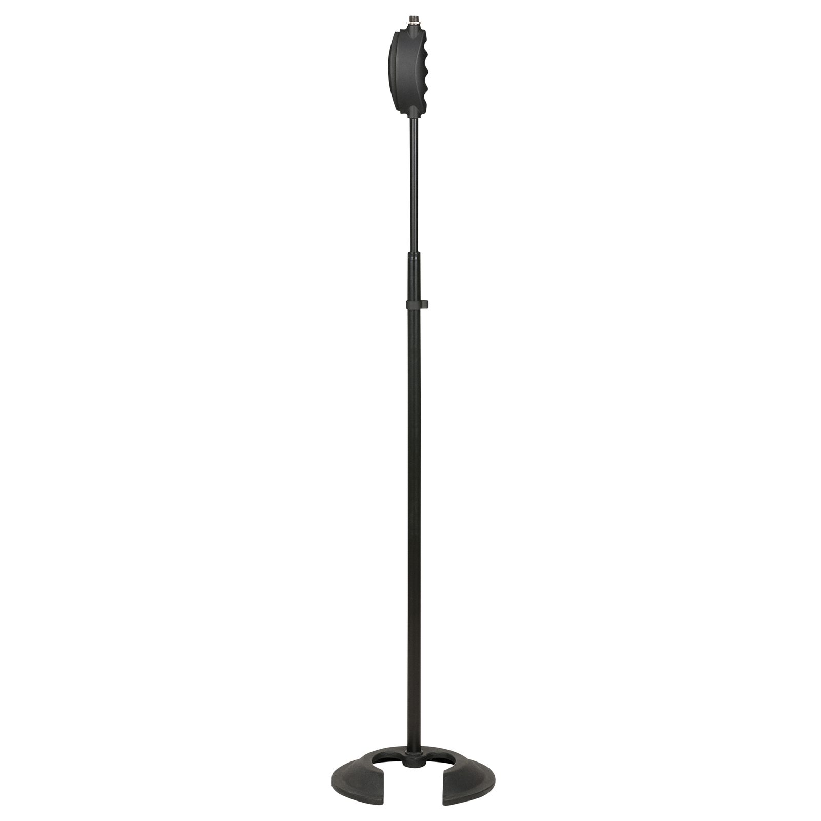 Microphone Stand con Quick Lock in alluminio - Altezza 956-1520 mm, base rotonda - Showgear D8308